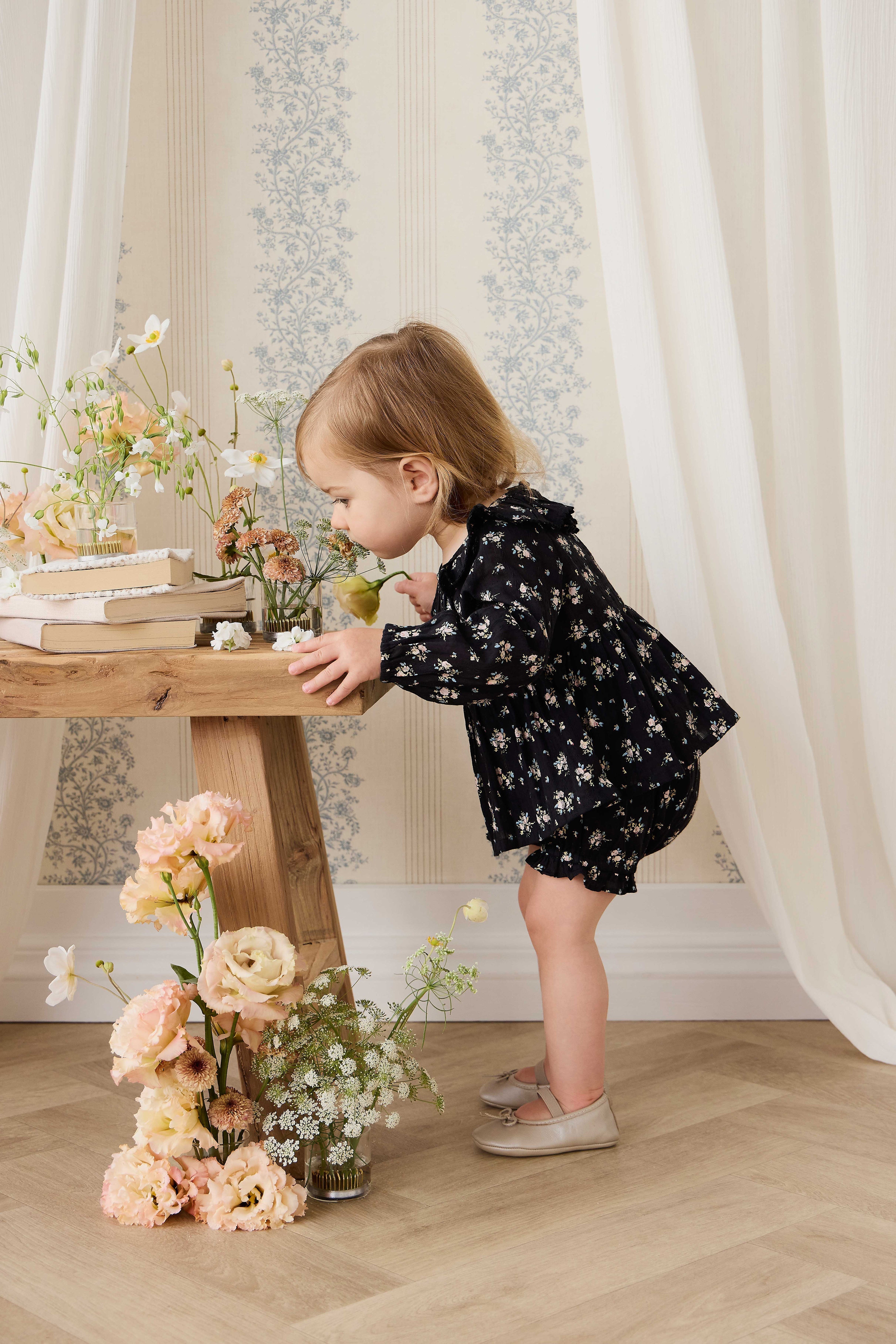 Organic Cotton Frill Bloomer