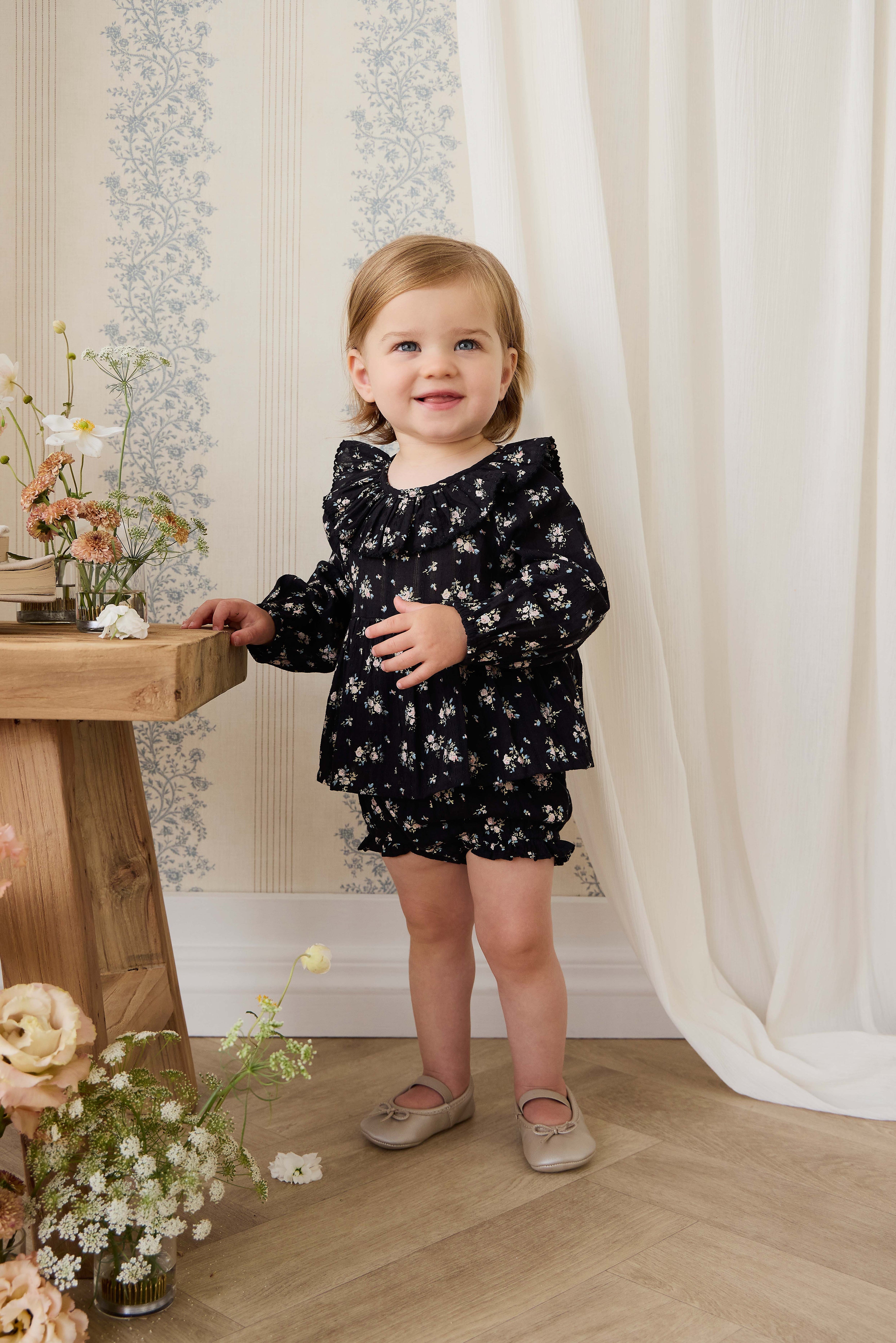 Organic Cotton Frill Bloomer
