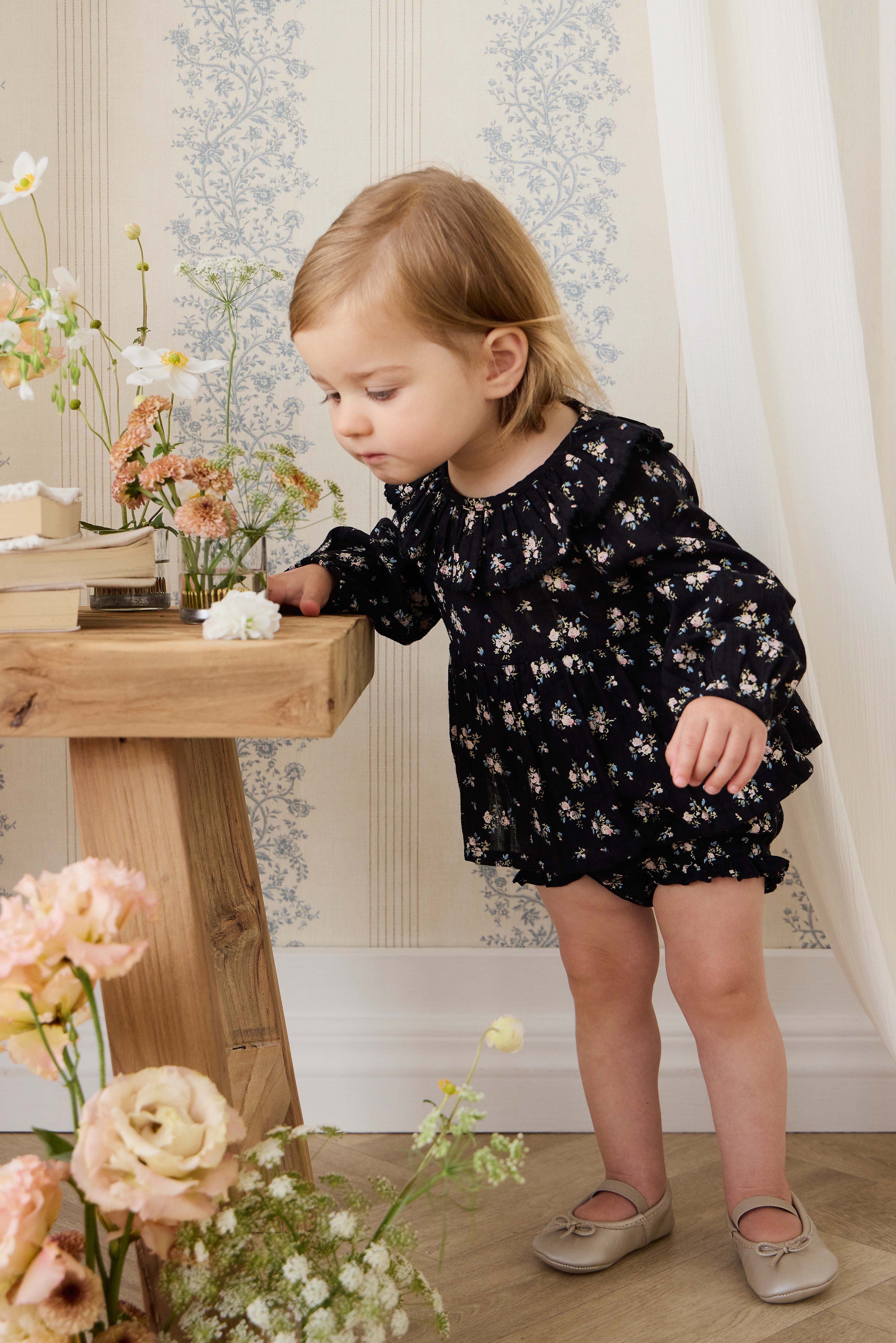 Organic Cotton Frill Bloomer