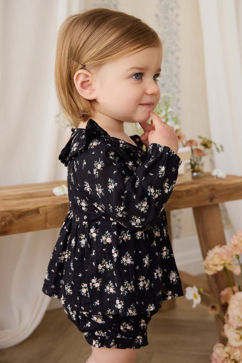 Organic Cotton Frill Bloomer