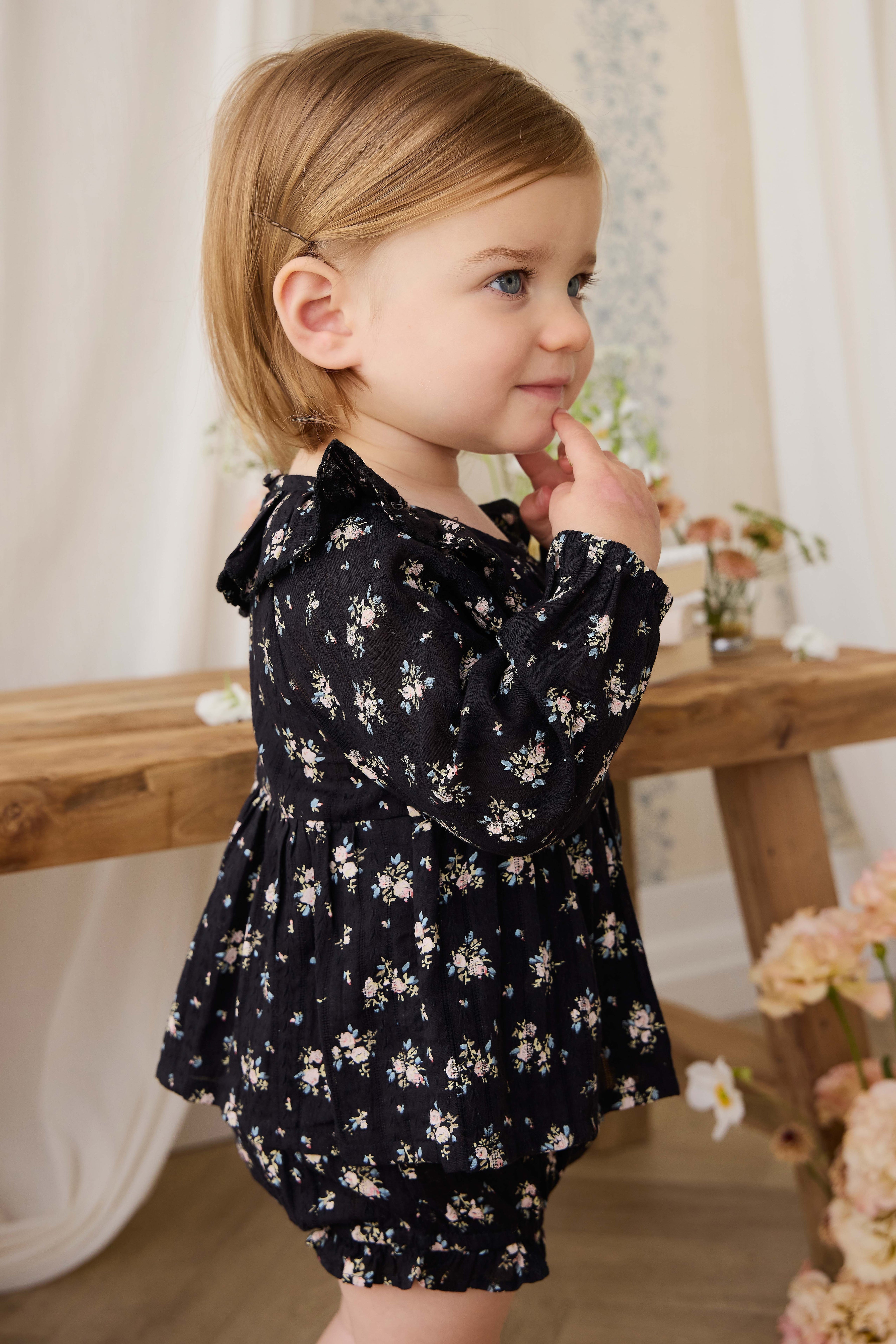 Organic Cotton Frill Bloomer