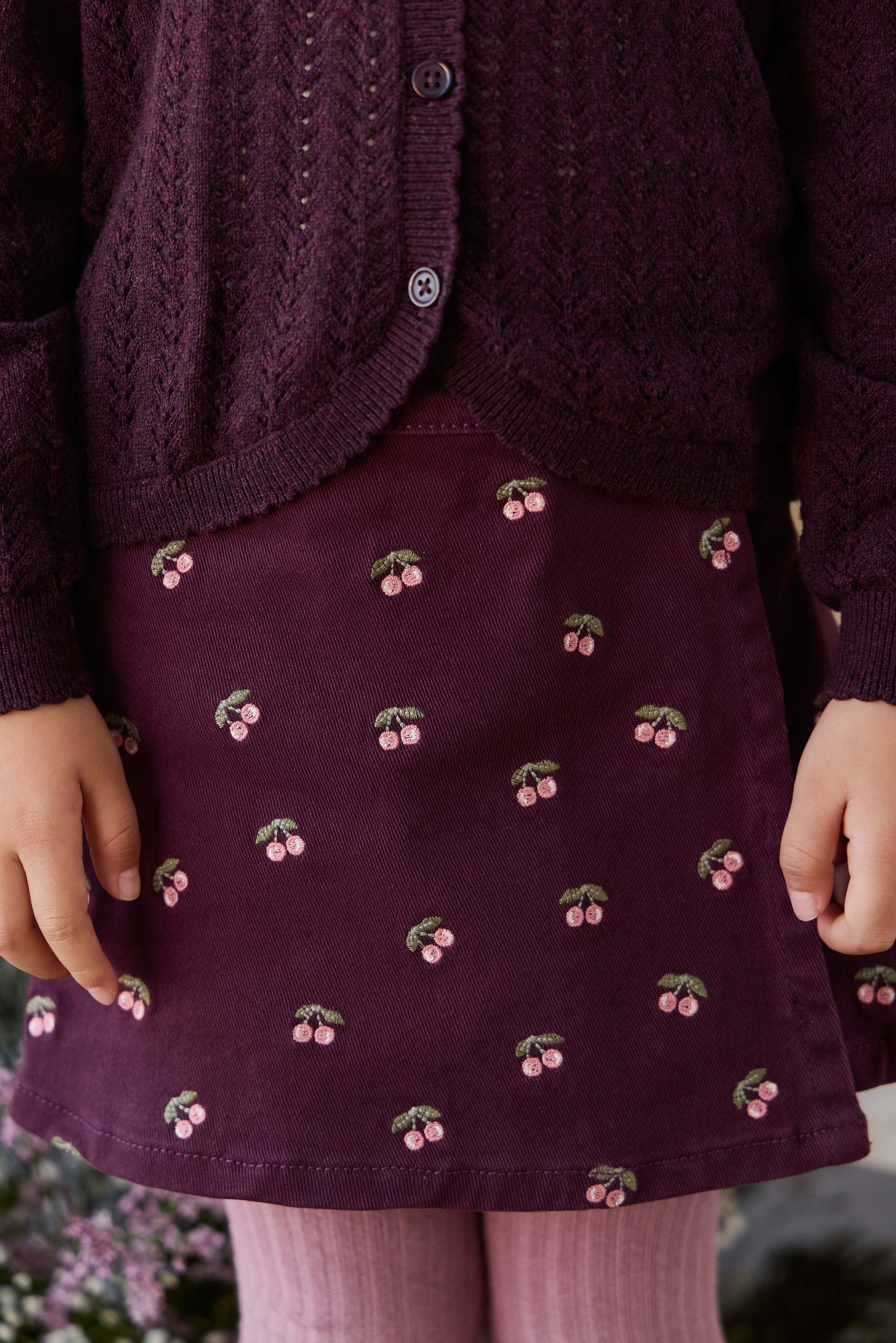 Skirt - Cherry Fig