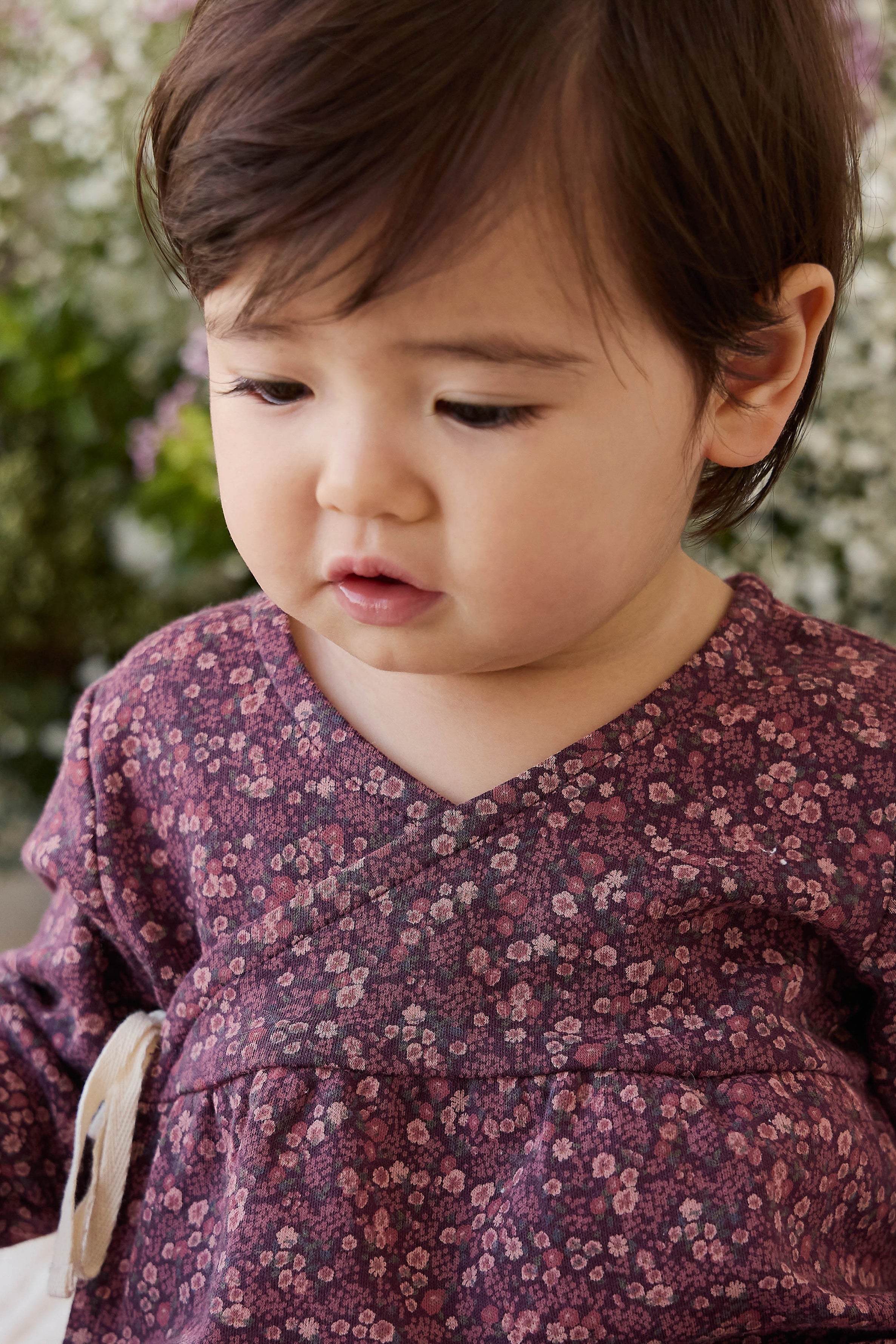 Organic Cotton Wrap Top