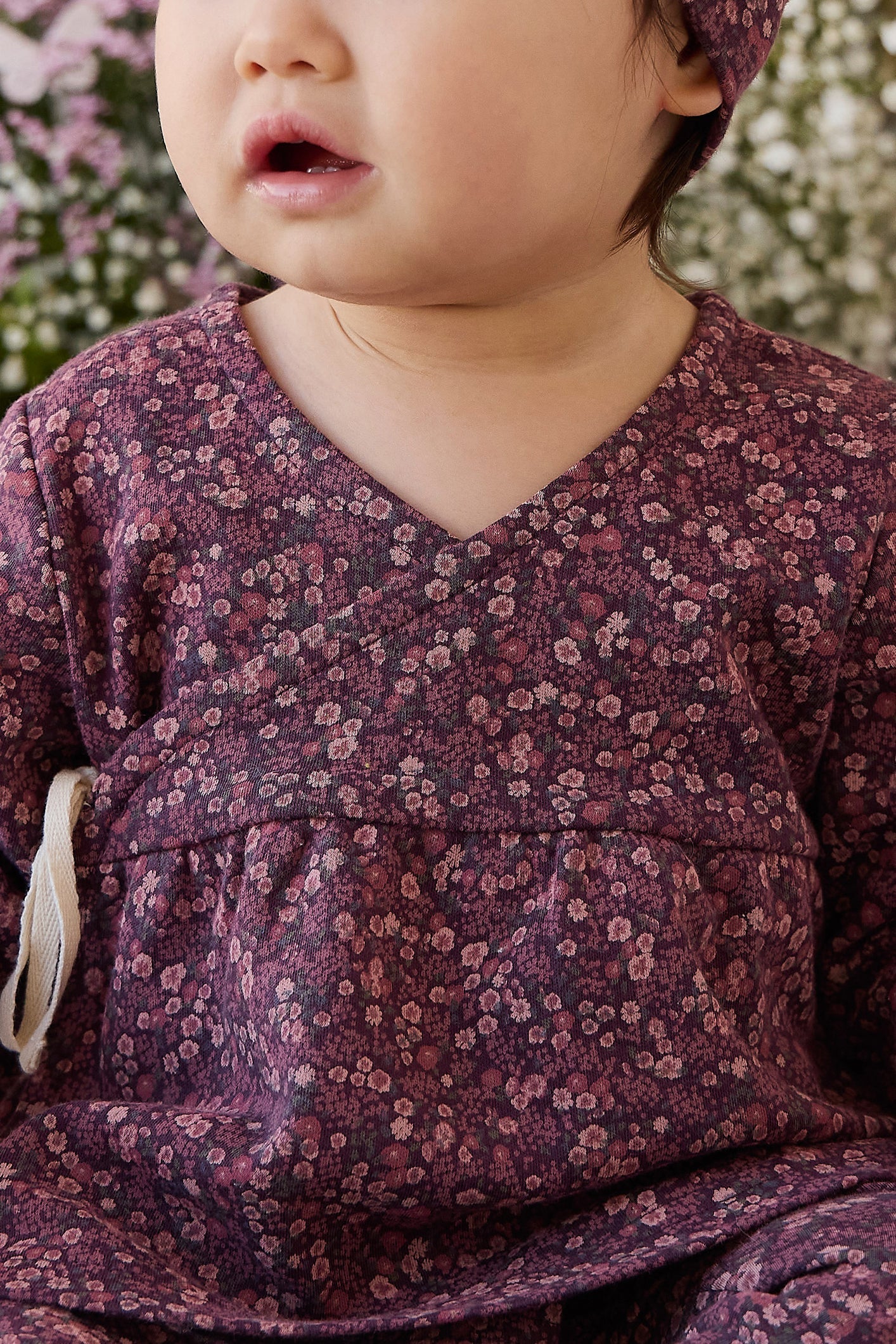 Organic Cotton Wrap Top