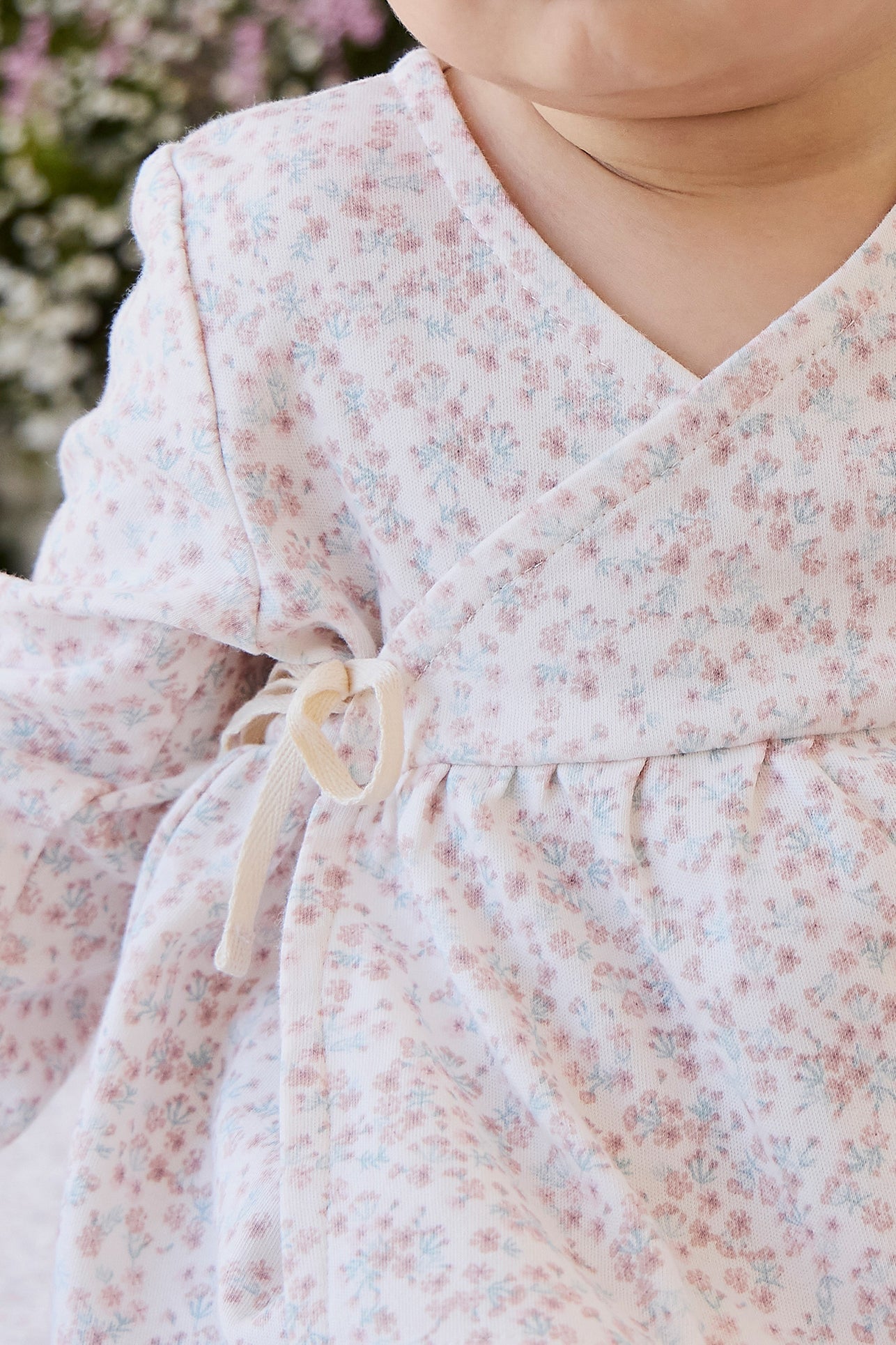 Organic Cotton Wrap Top