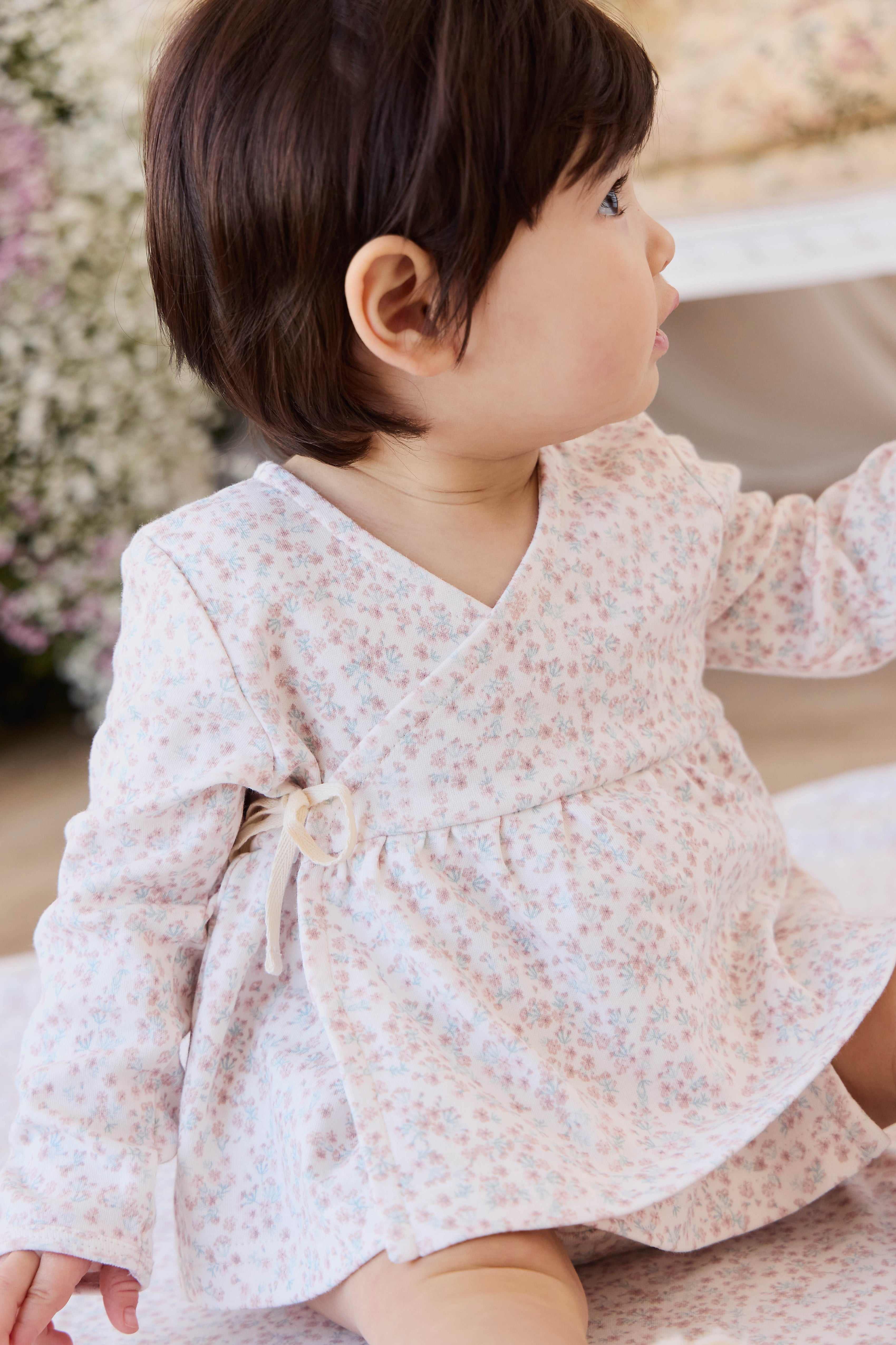 Organic Cotton Wrap Top