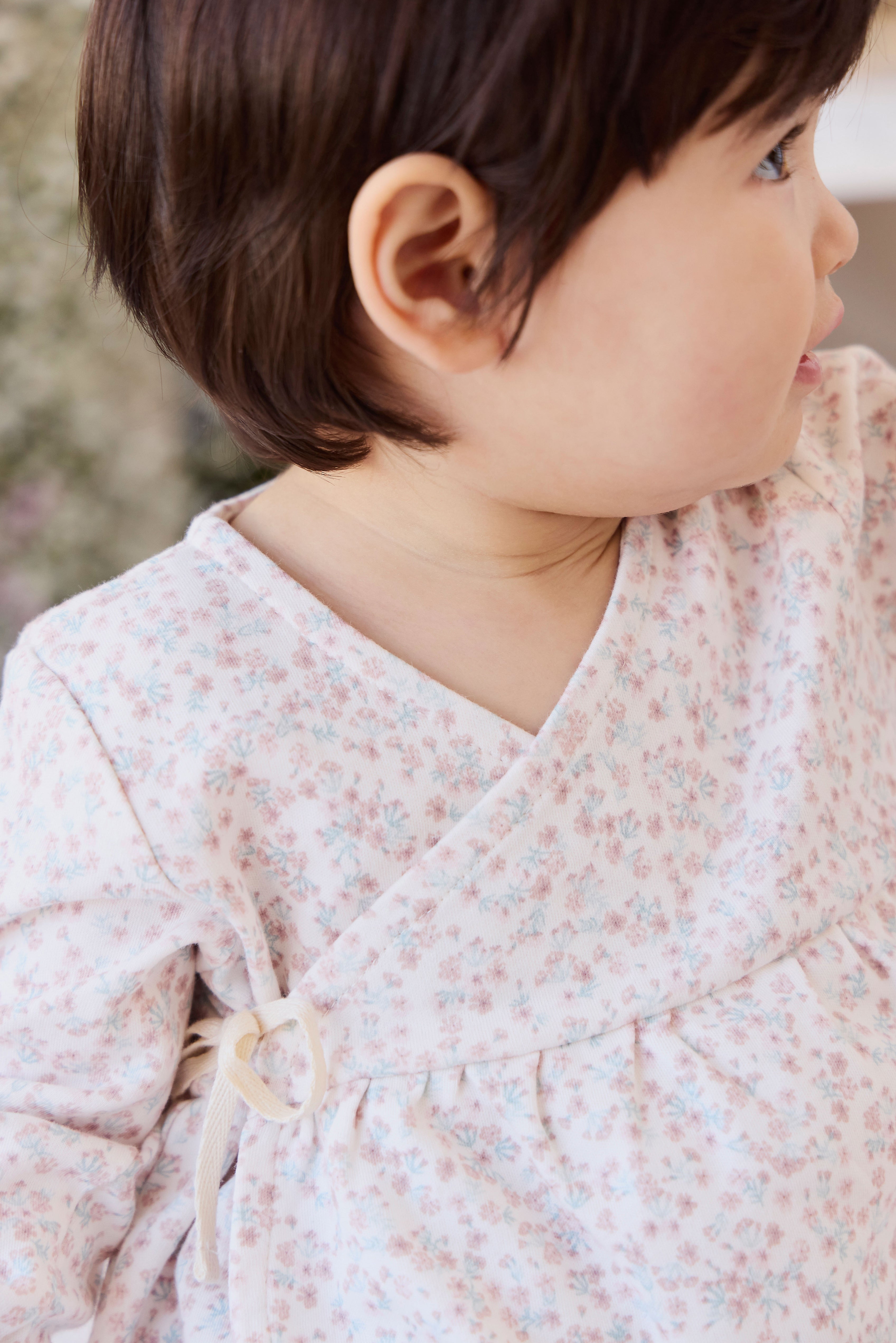 Organic Cotton Wrap Top