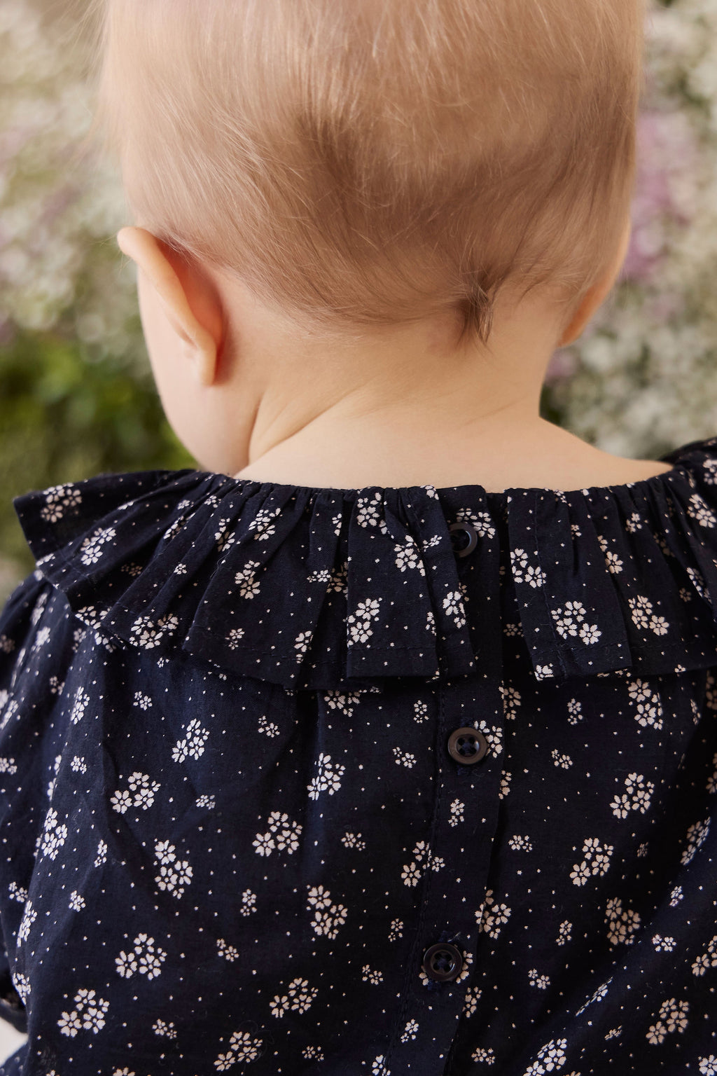 Organic Cotton Top - Maisie Navy