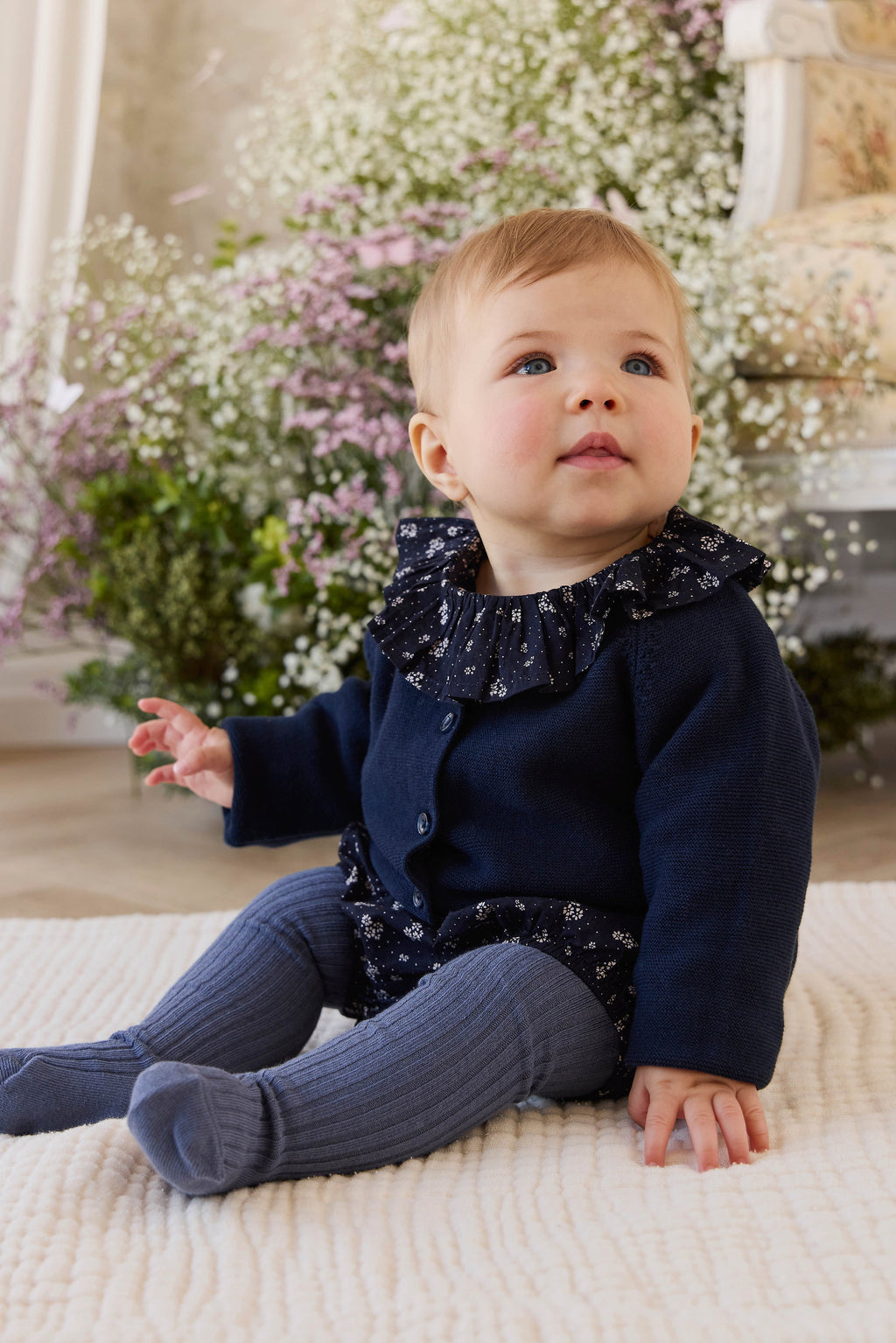 Knitted Cardigan - Starry Night