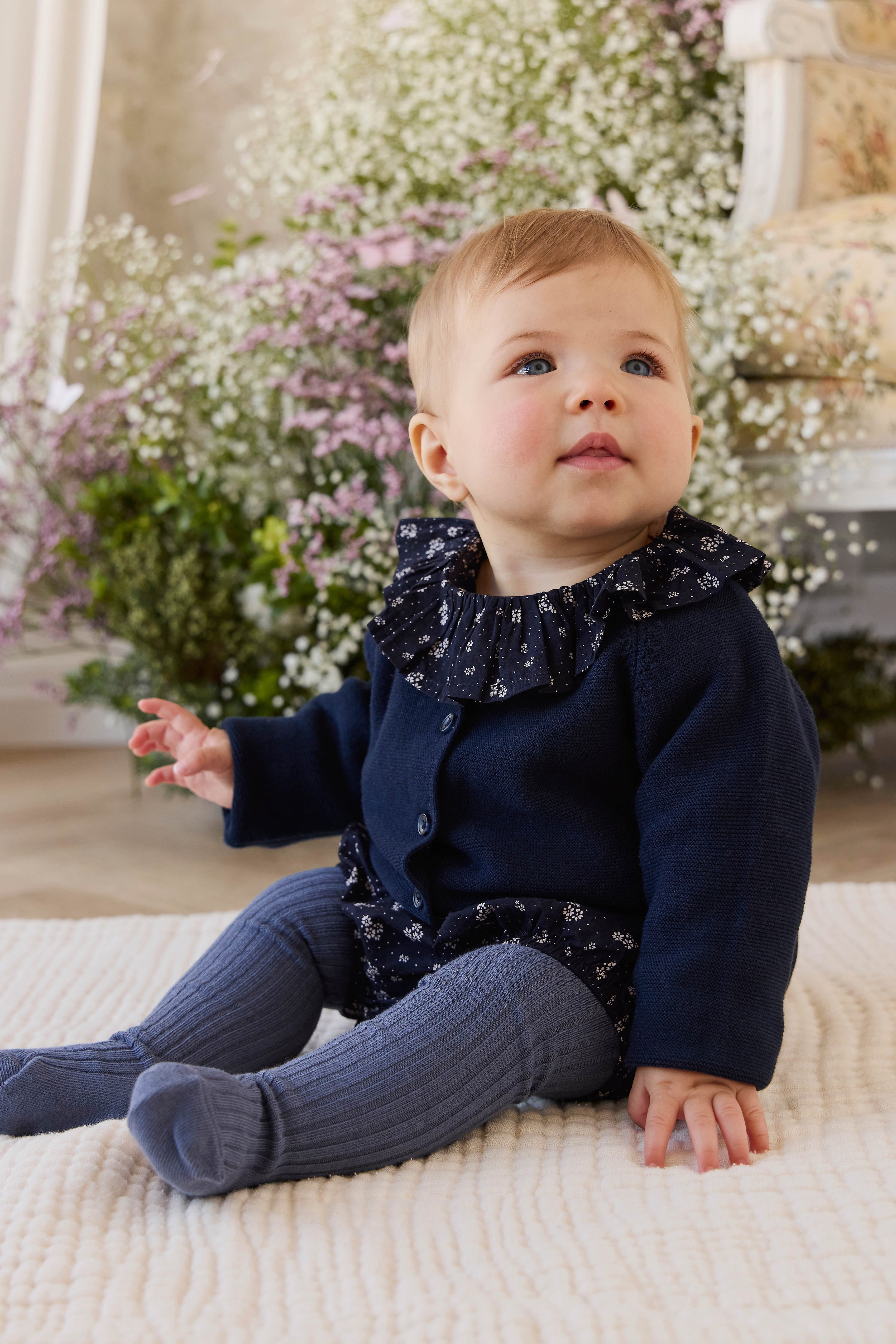 Knitted Cardigan - Starry Night
