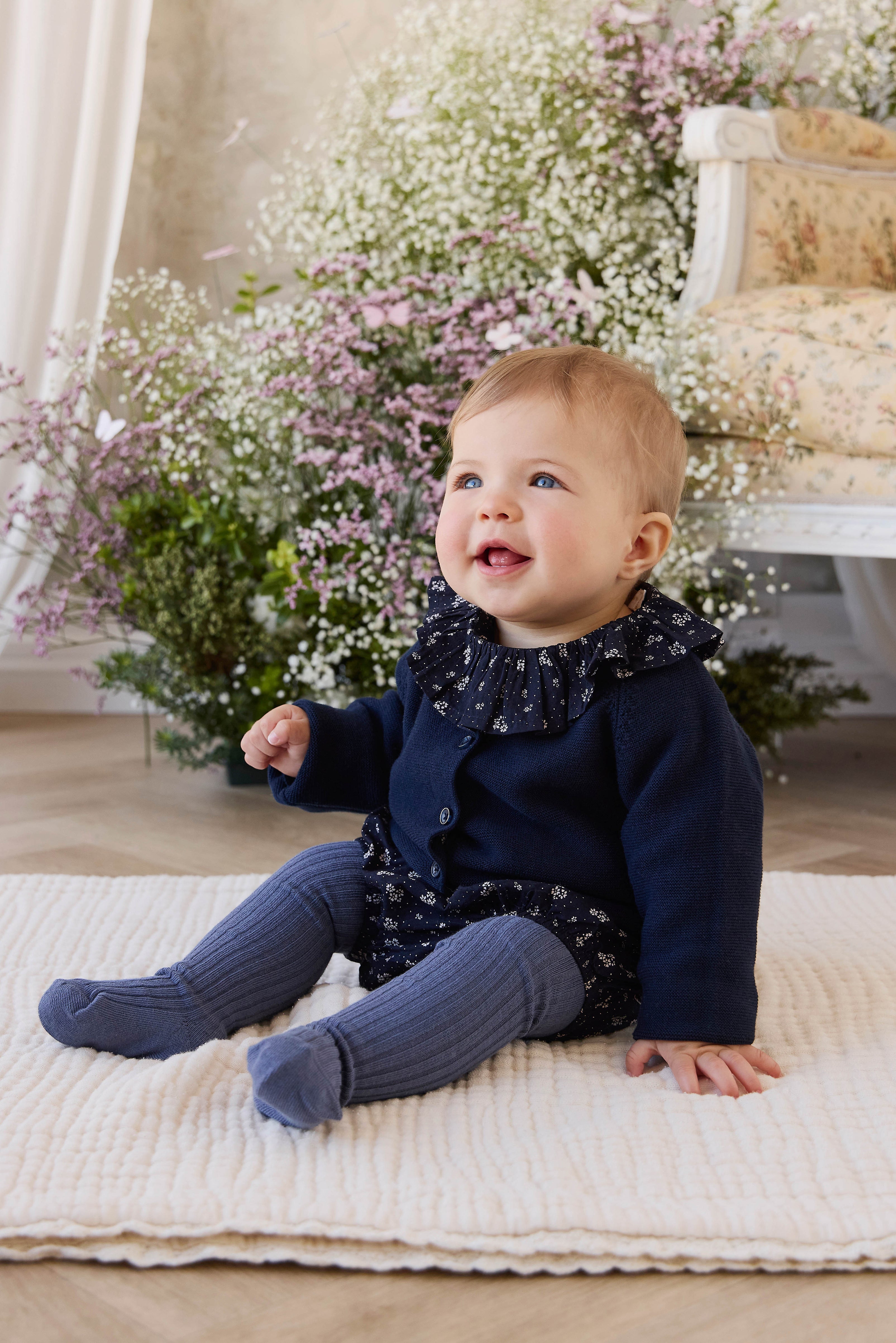 Organic Cotton Classic Bloomer - Maisie Navy