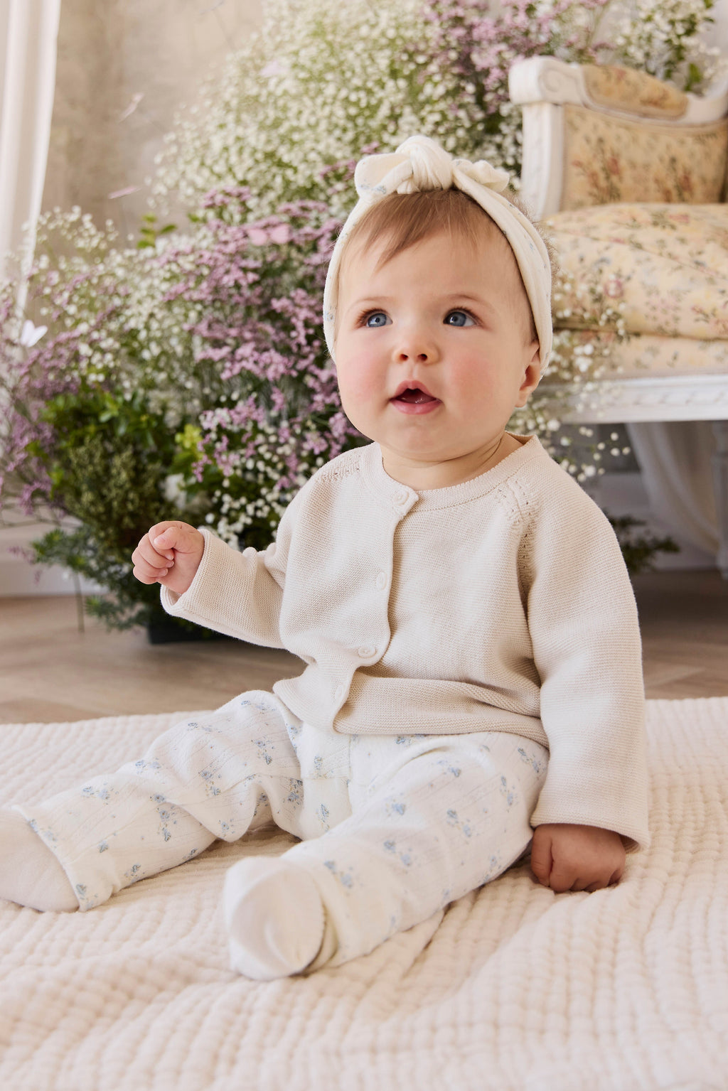 Knitted Cardigan - Vanilla