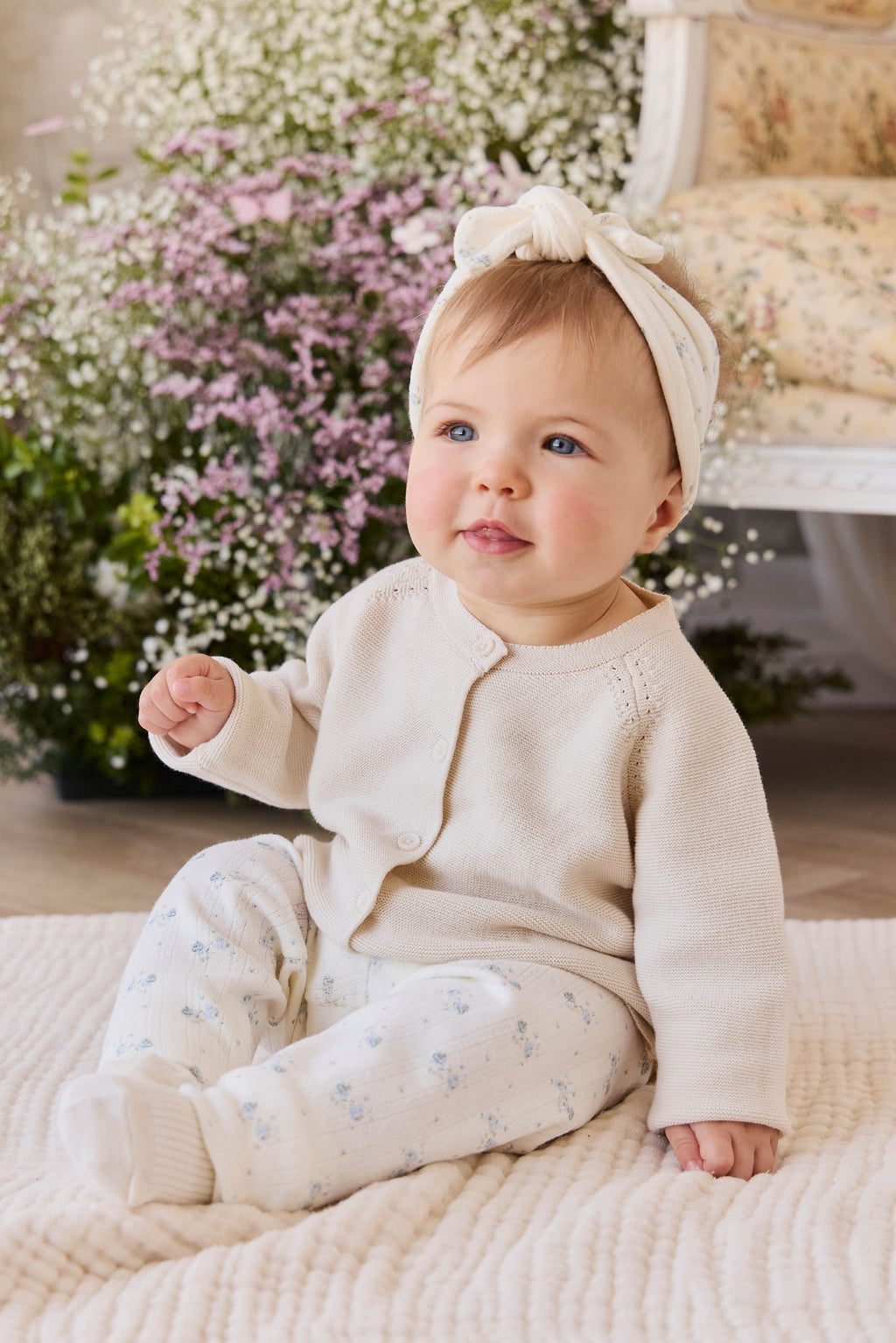 Knitted Cardigan - Vanilla