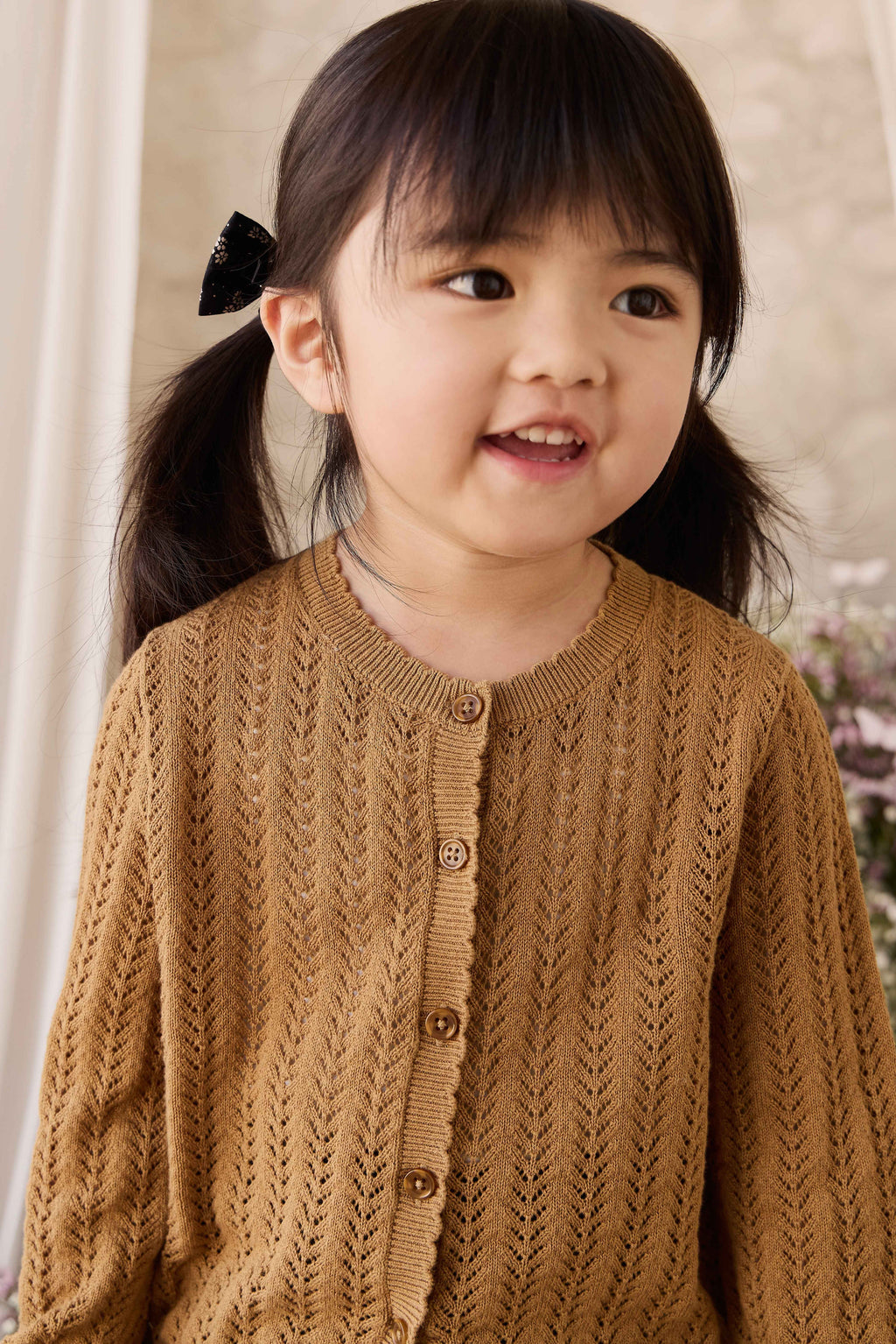 Knitted Cardigan - Antique Bronze