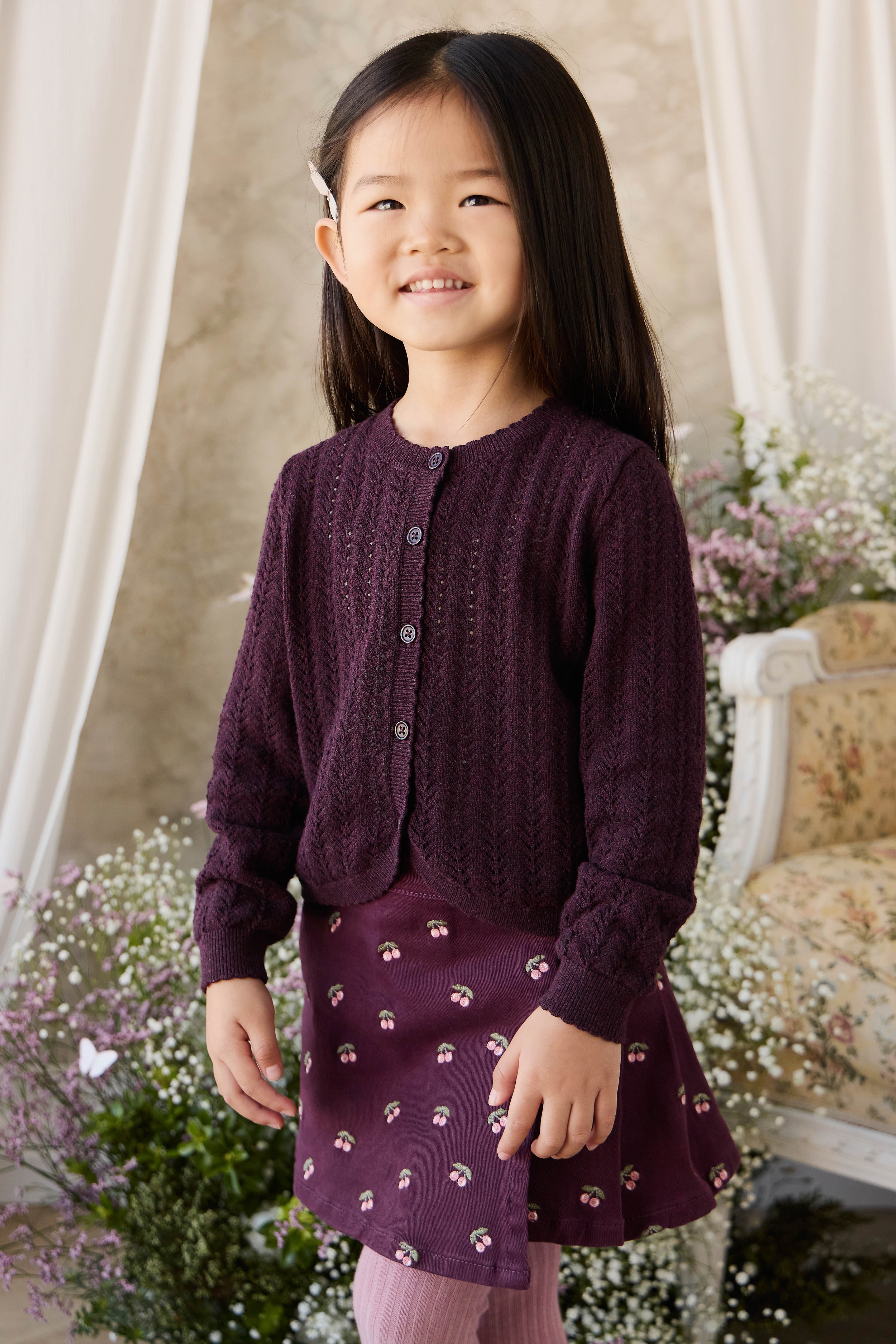 Skirt - Cherry Fig