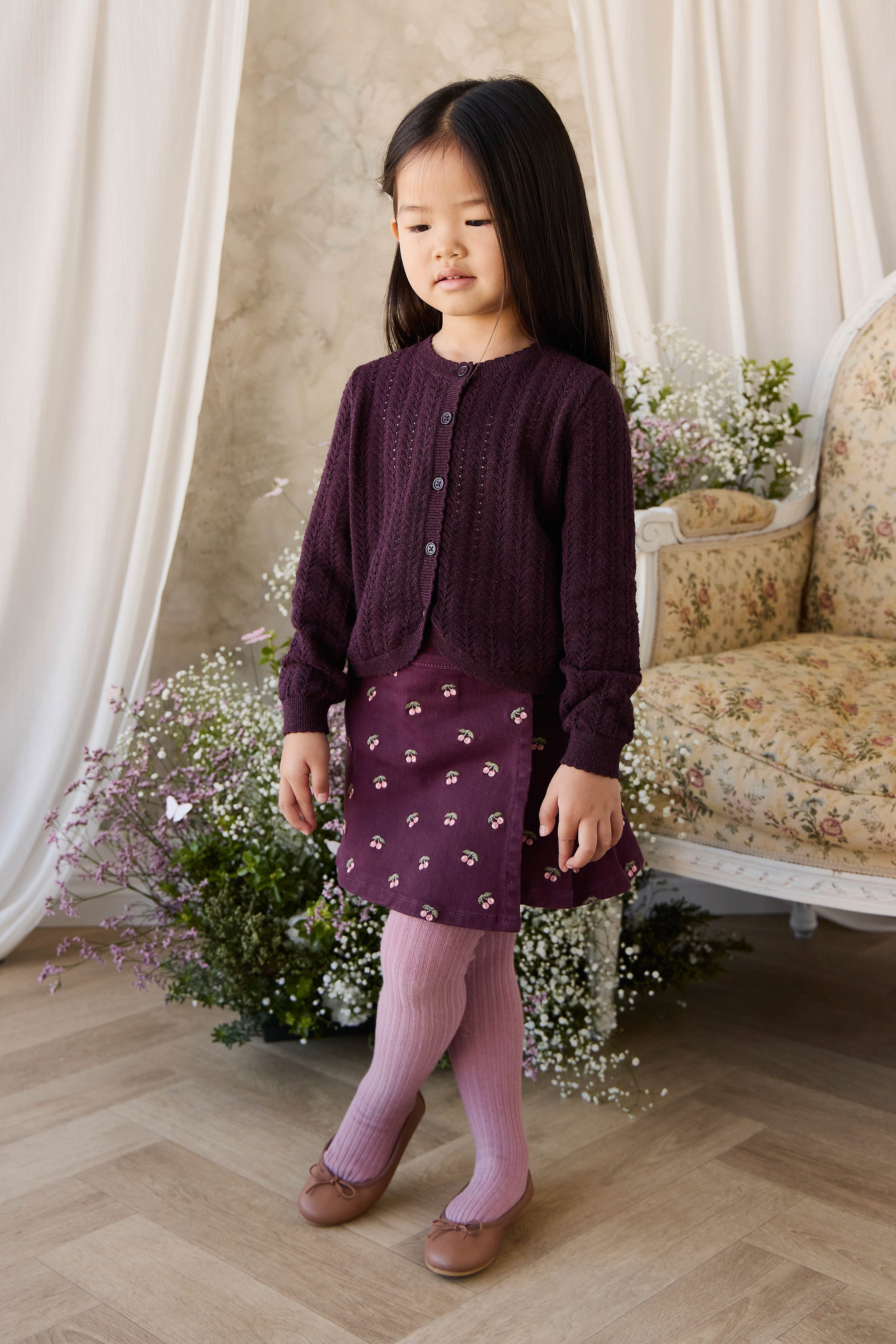 Skirt - Cherry Fig