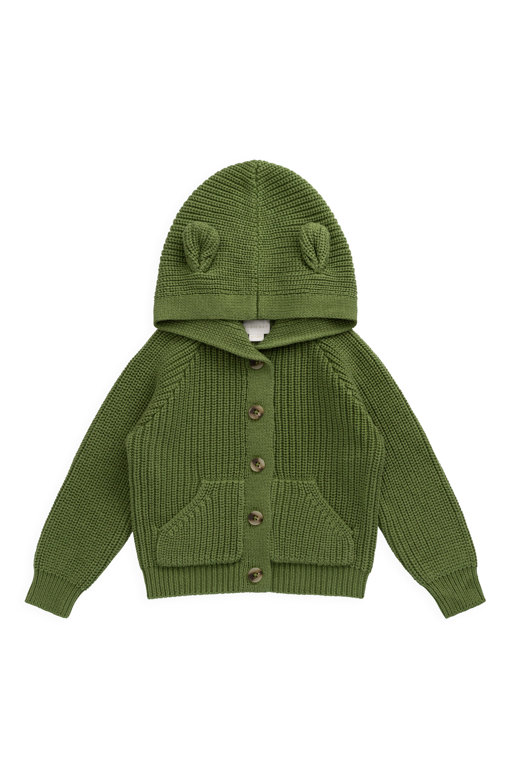 Bear Cardigan - Matcha
