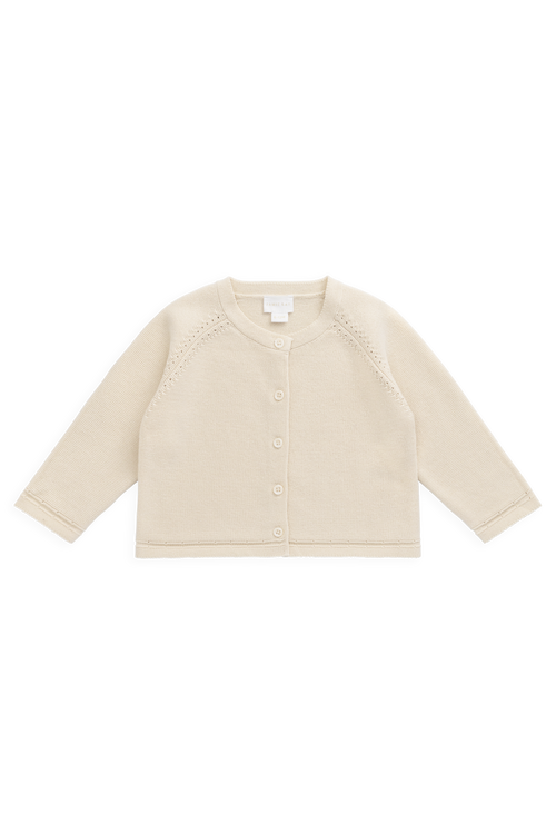 Knitted Cardigan - Vanilla
