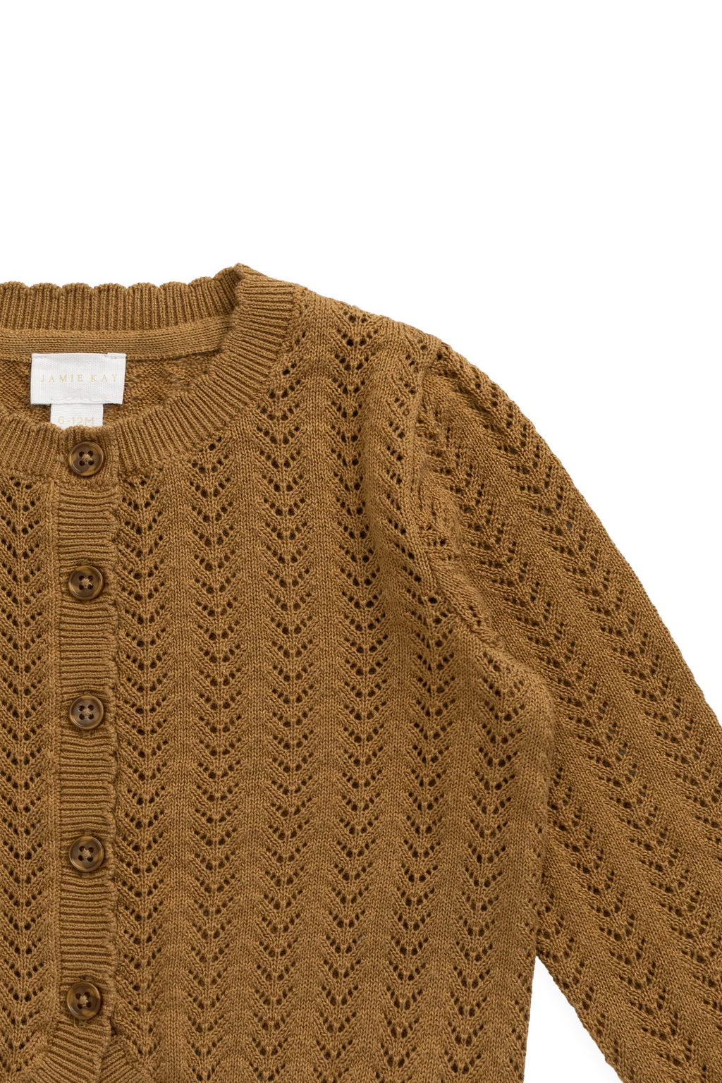 Knitted Cardigan - Antique Bronze