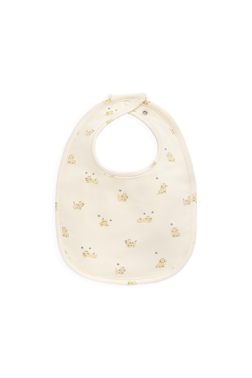Organic Cotton Bib - Playful Honey