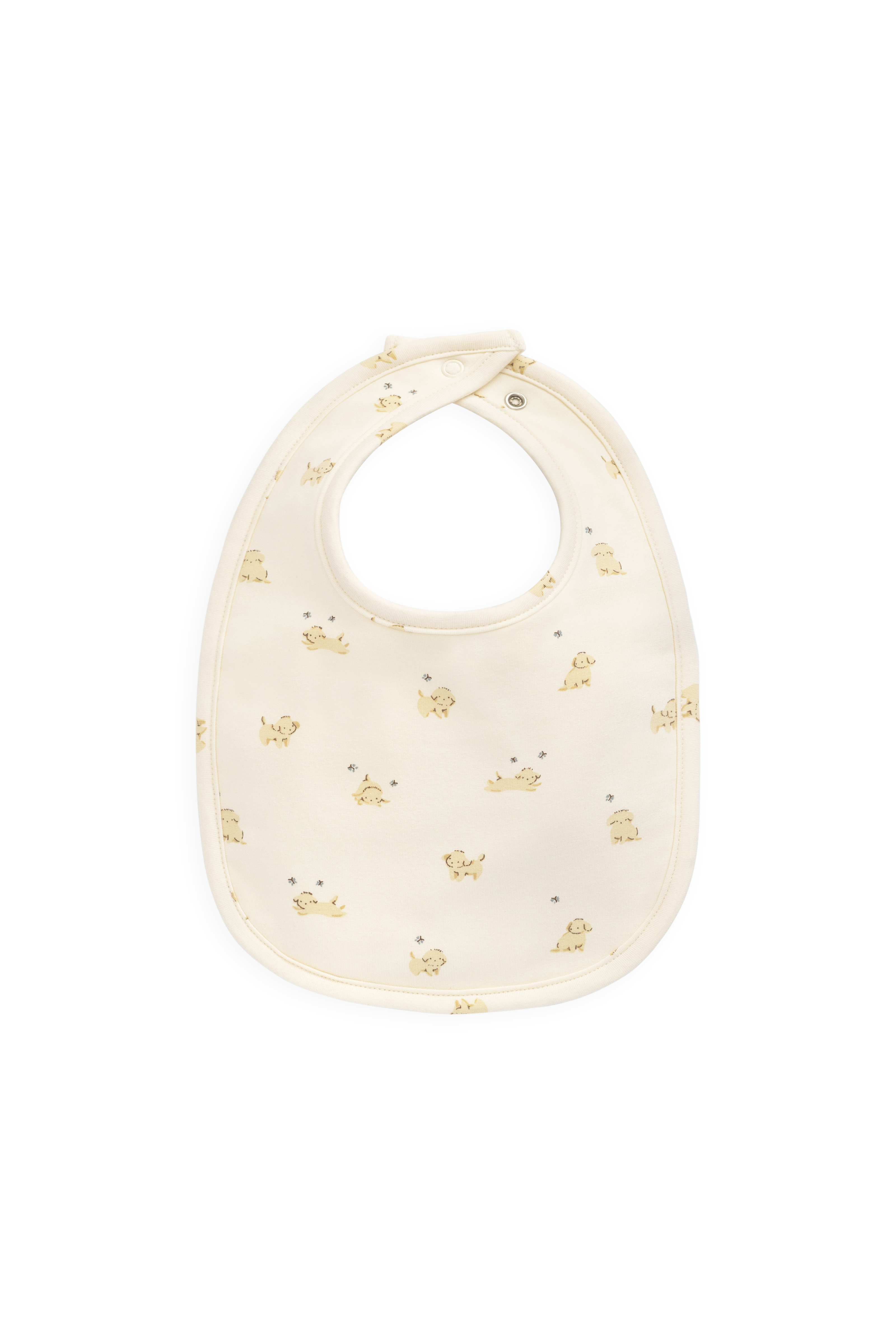 Organic Cotton Bib - Playful Honey