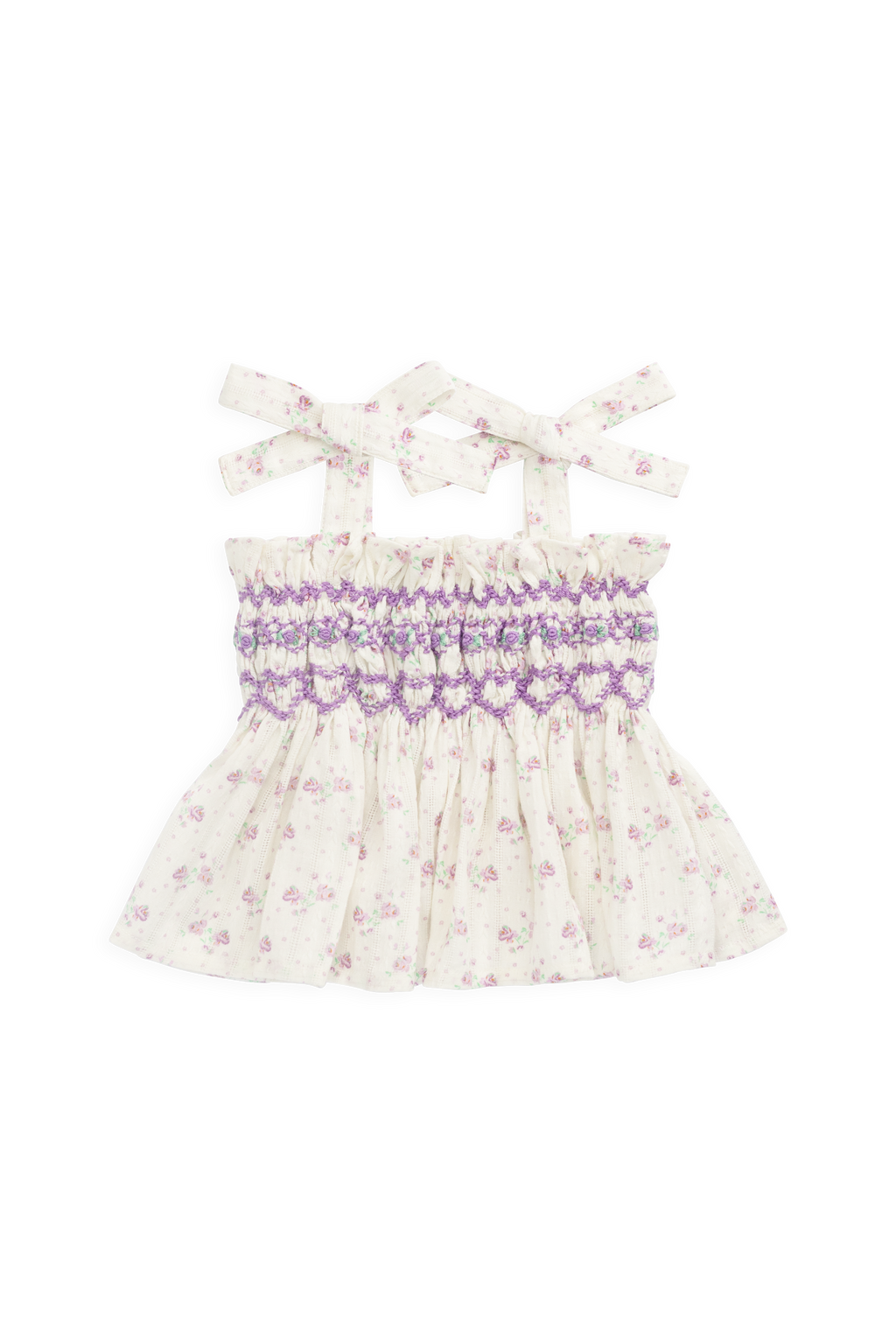 Organic Cotton Top - Lilac