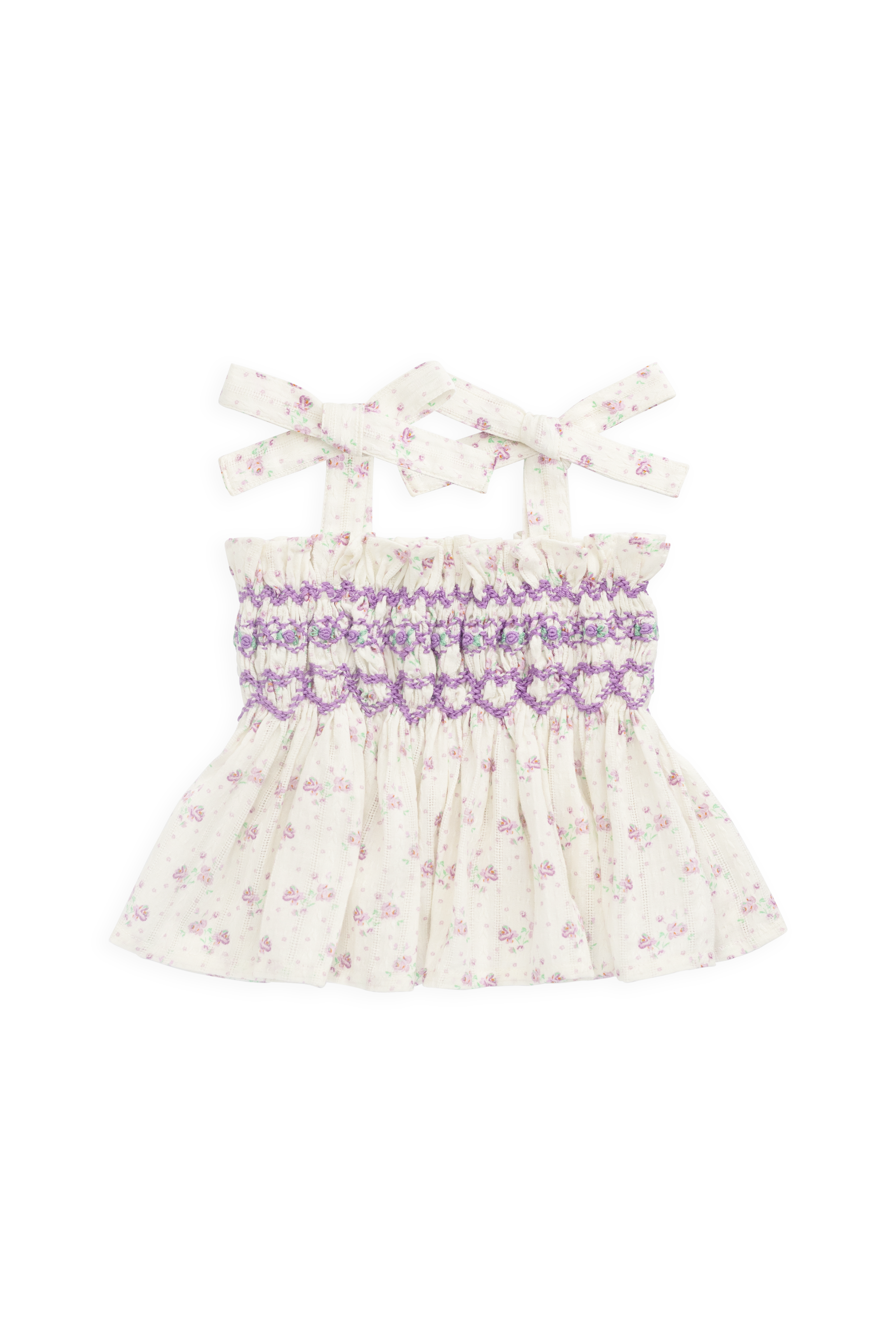 Organic Cotton Top - Lilac