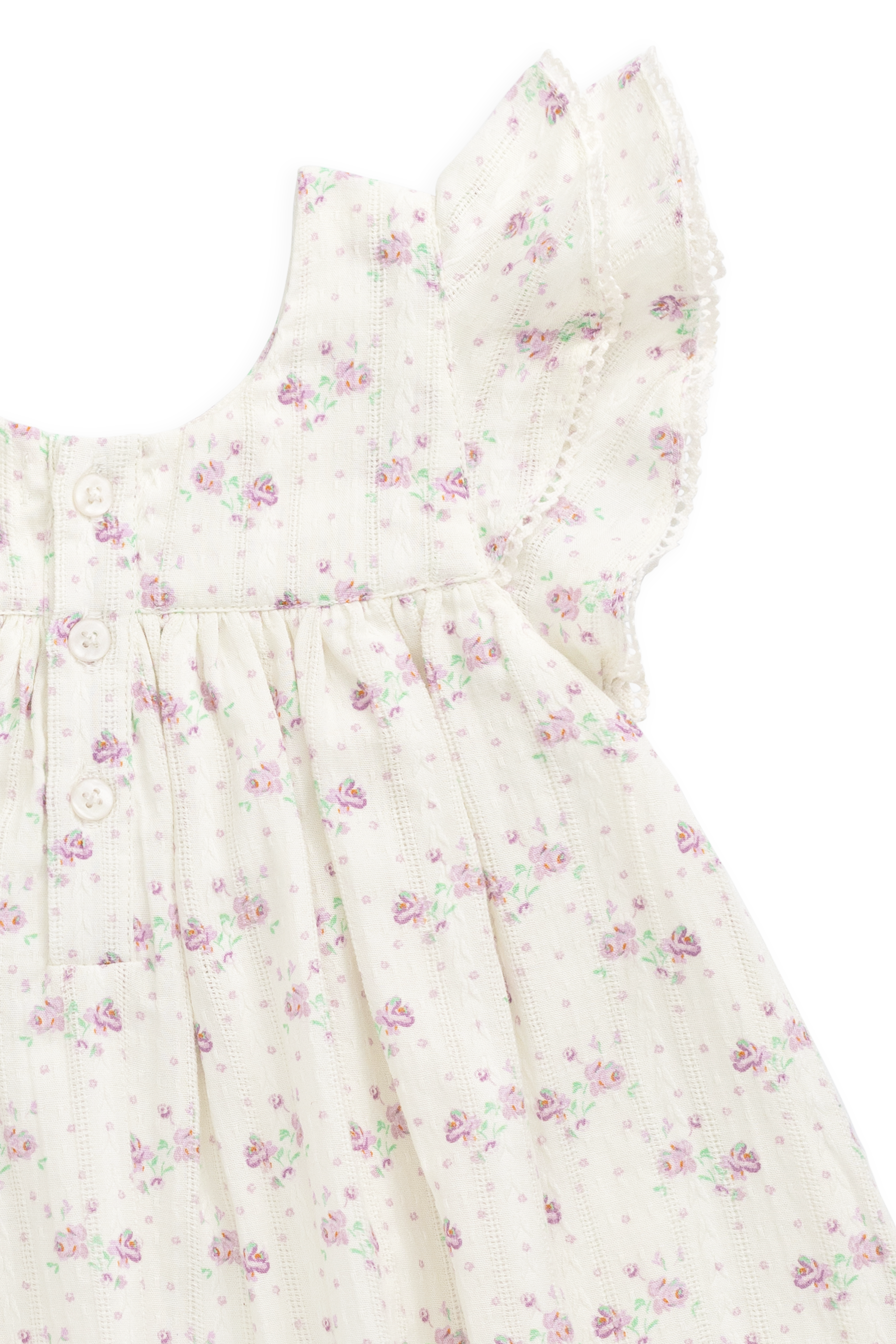 Organic Cotton Dress - Lilac