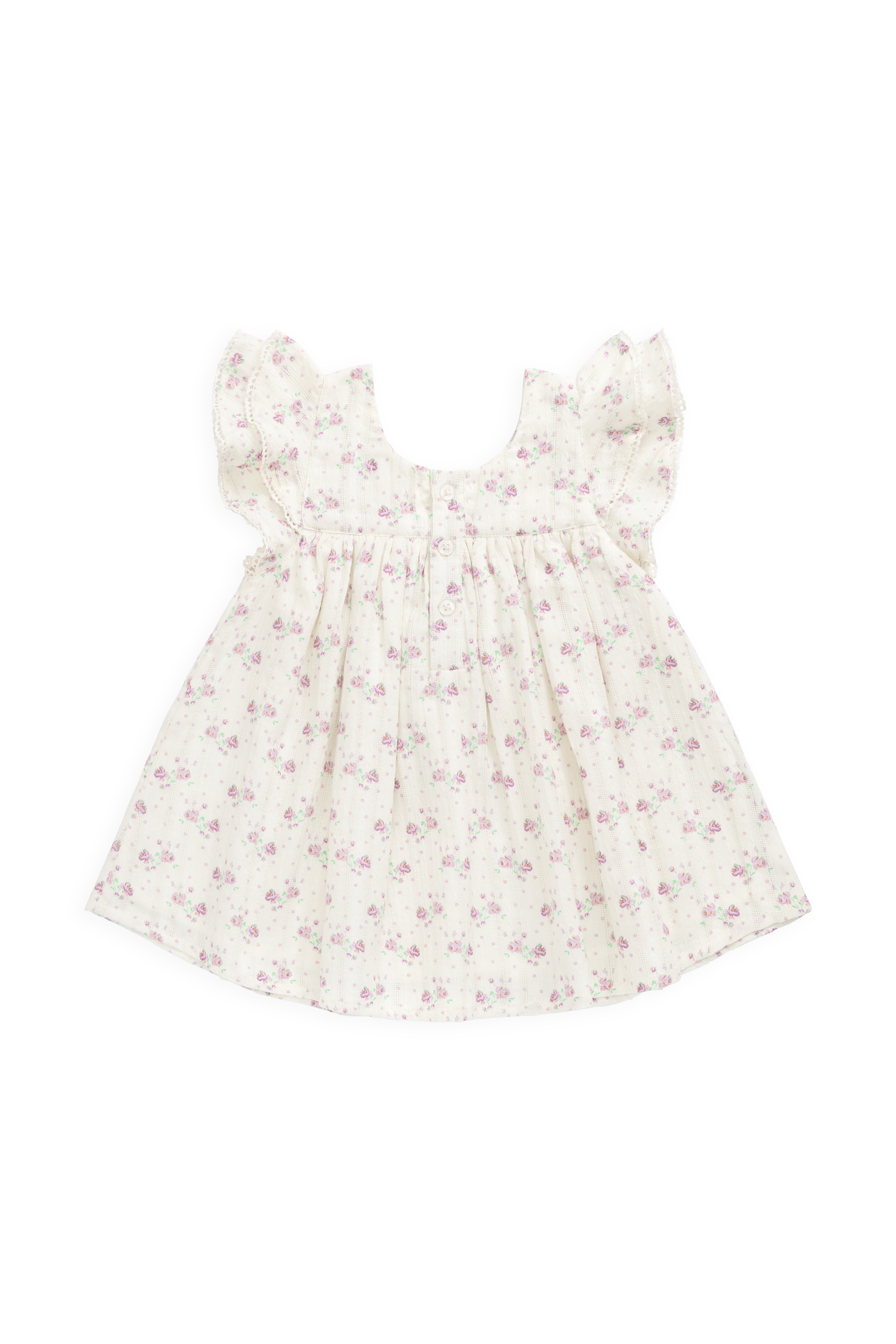Organic Cotton Dress - Lilac