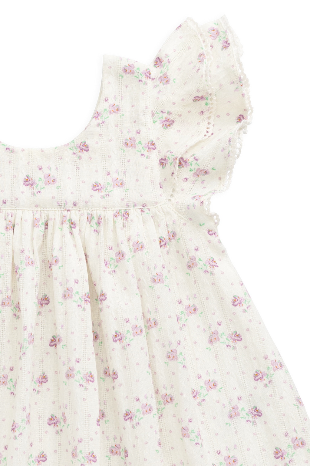 Organic Cotton Dress - Lilac