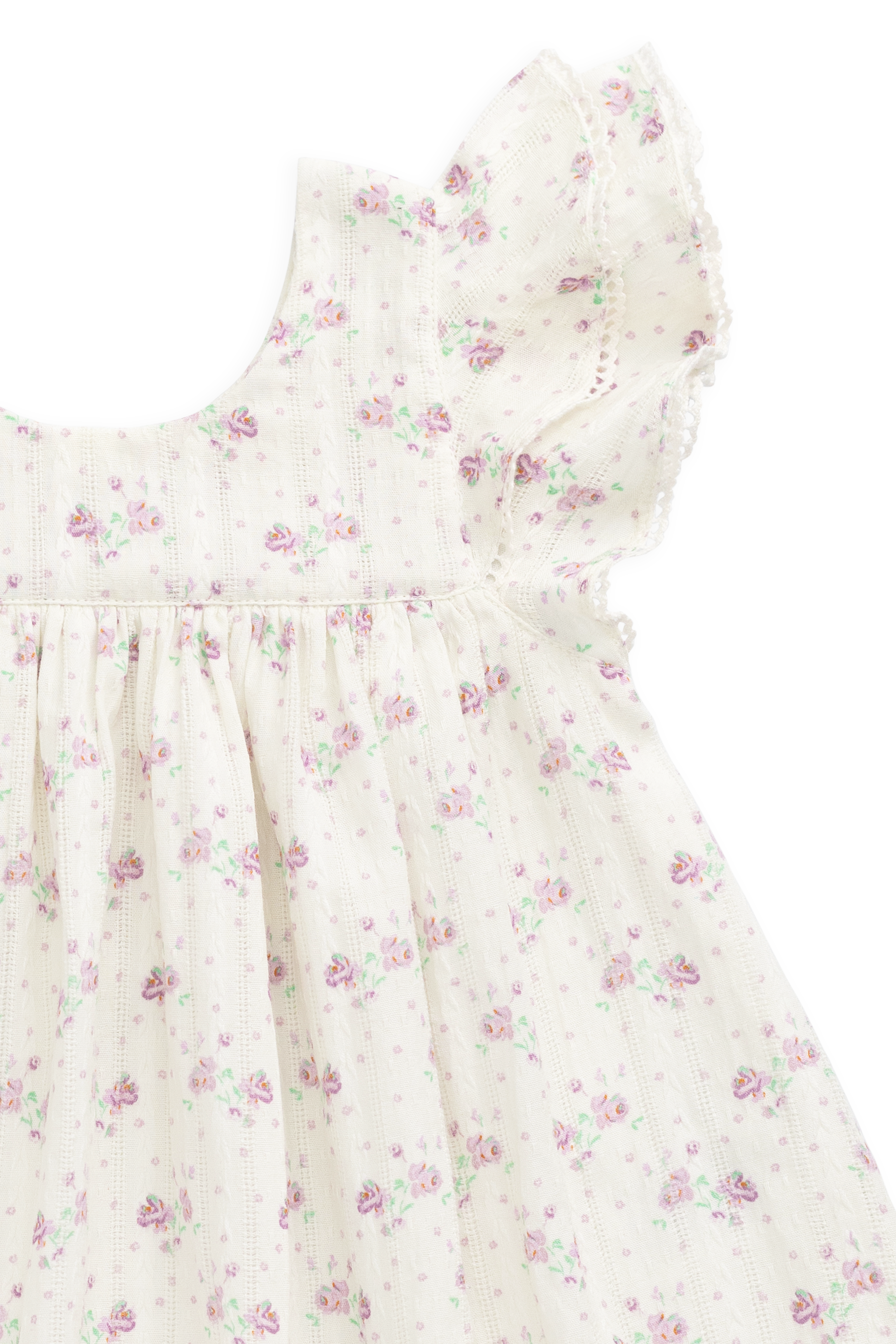 Organic Cotton Dress - Lilac