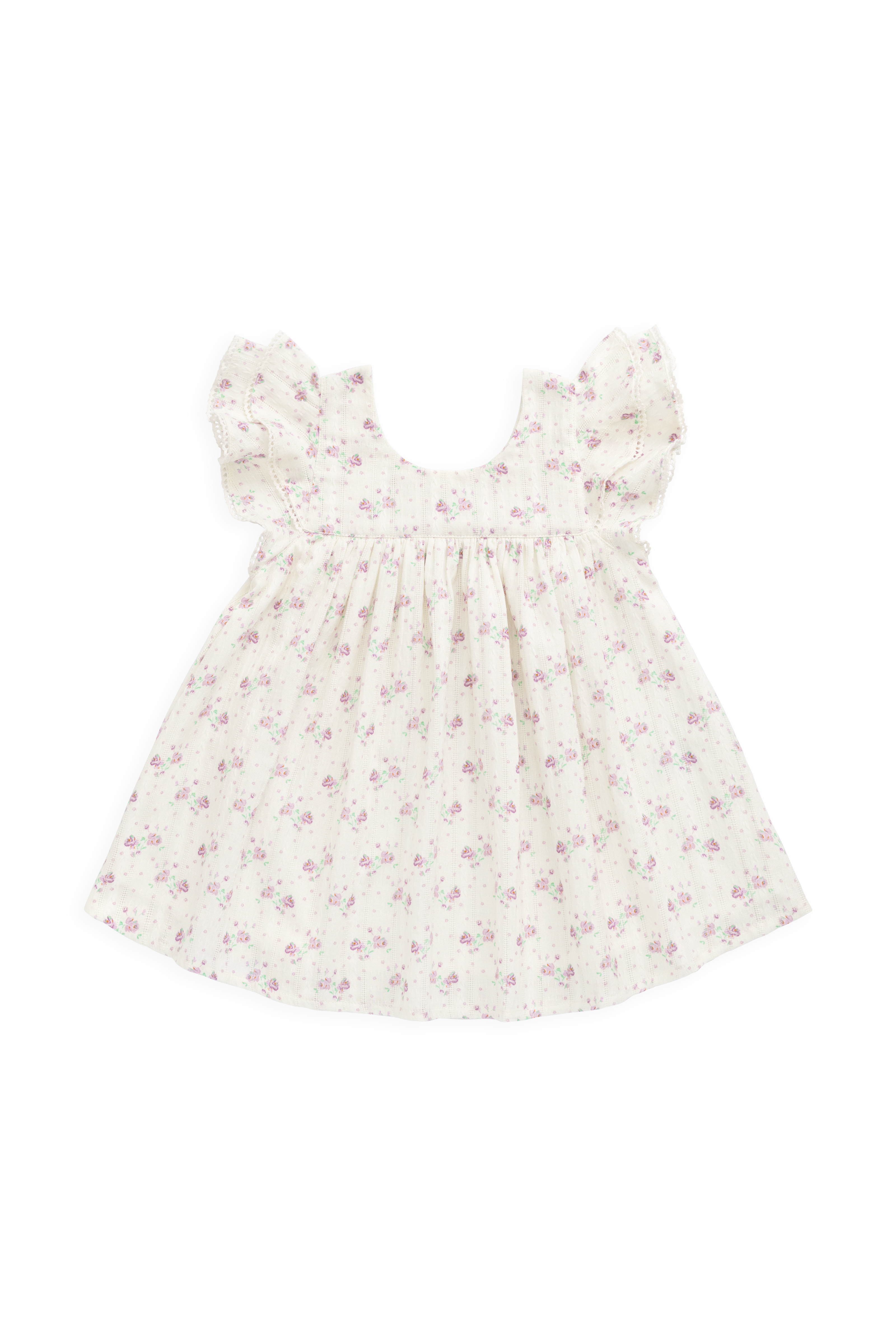 Organic Cotton Dress - Lilac