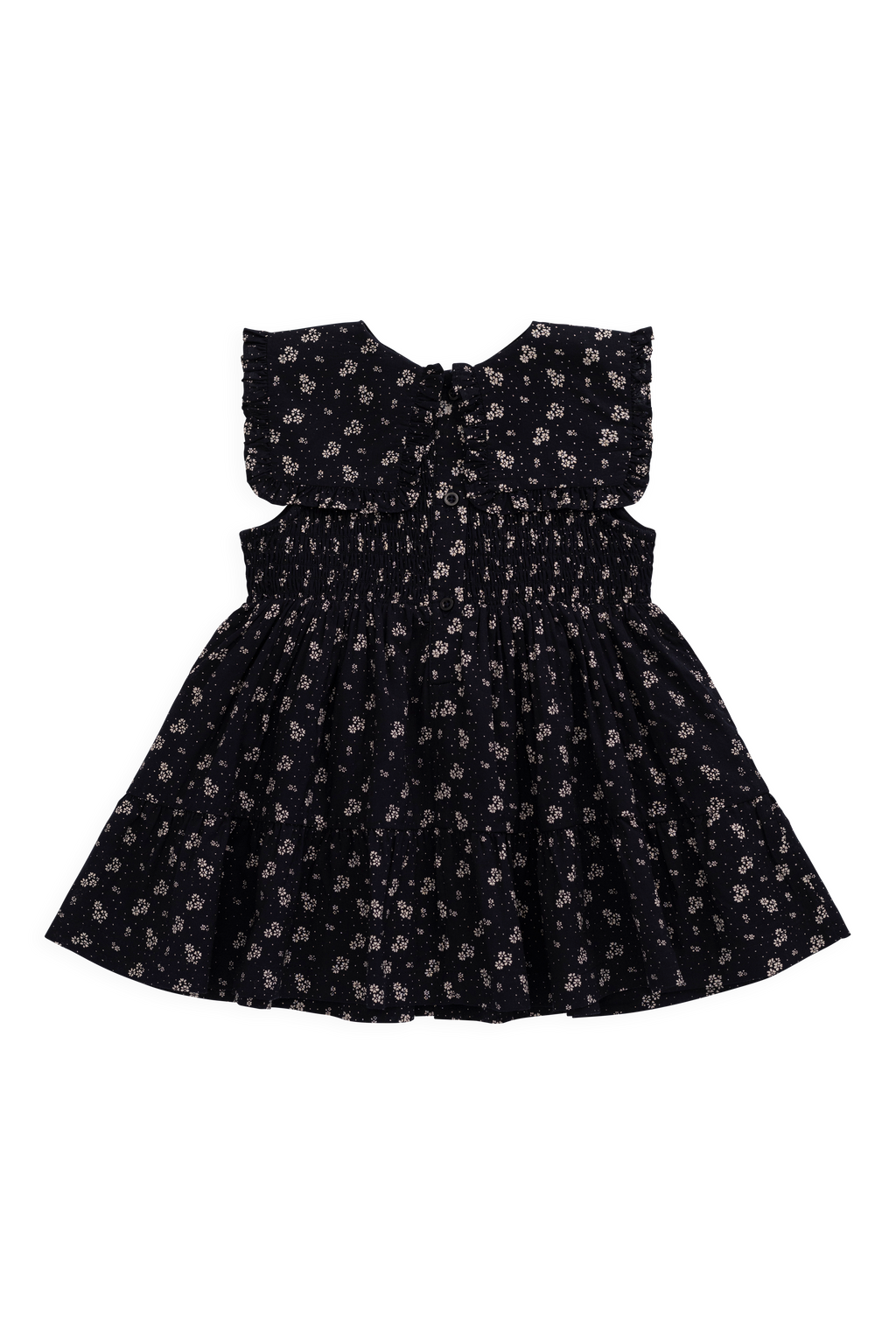 Organic Cotton Dress - Navy
