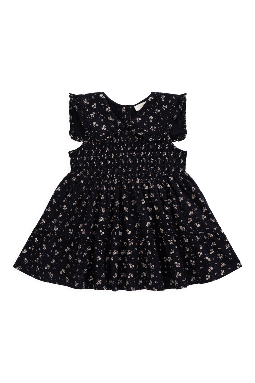 Organic Cotton Dress - Navy