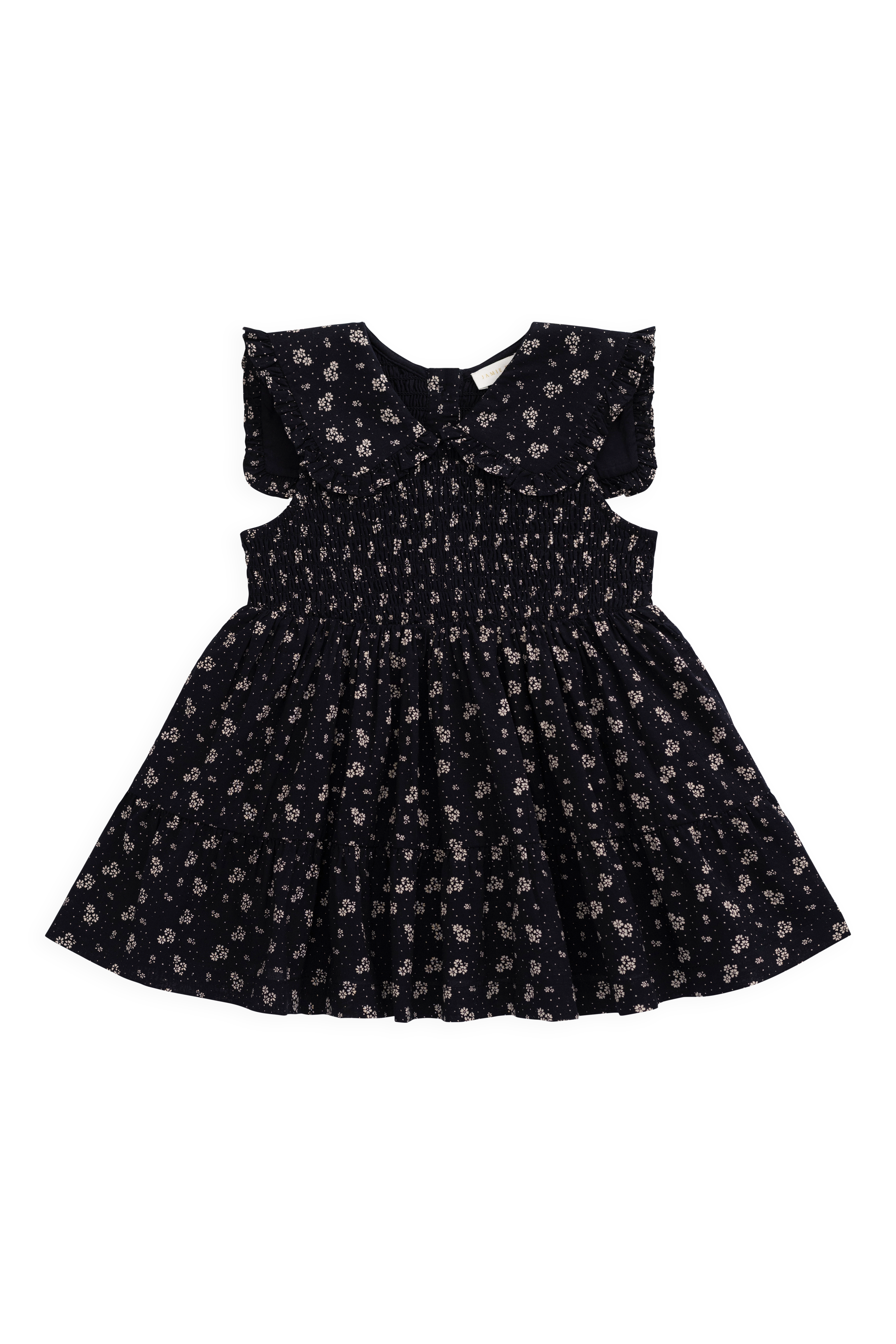 Organic Cotton Dress - Navy