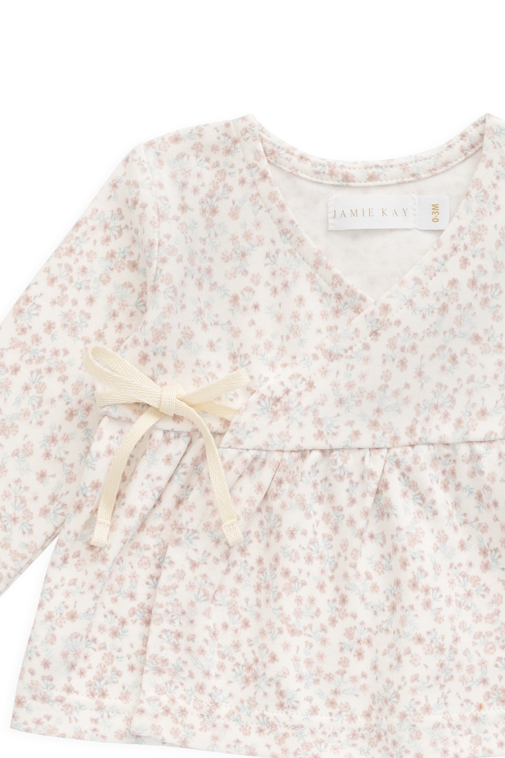 Organic Cotton Wrap Top
