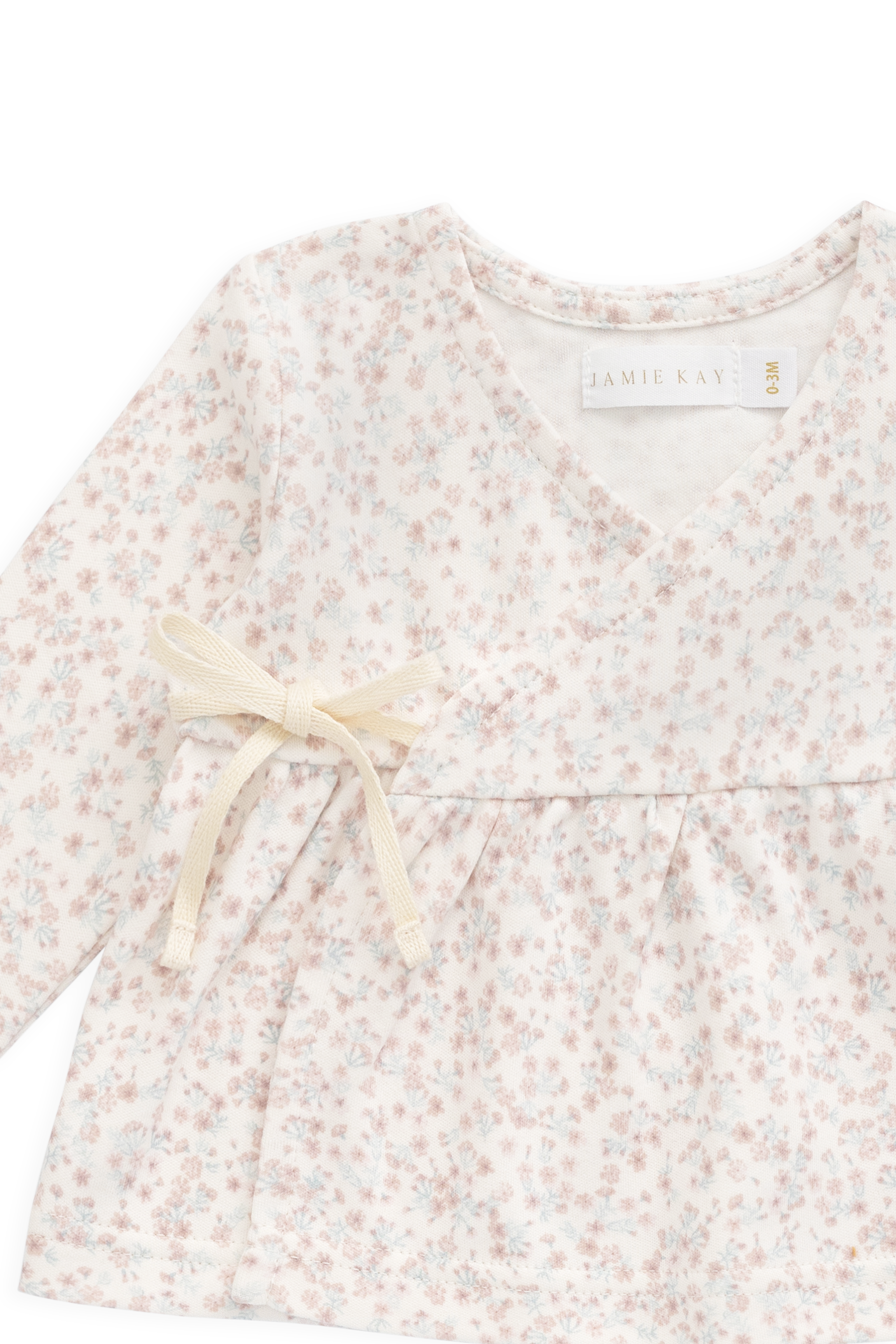 Organic Cotton Wrap Top