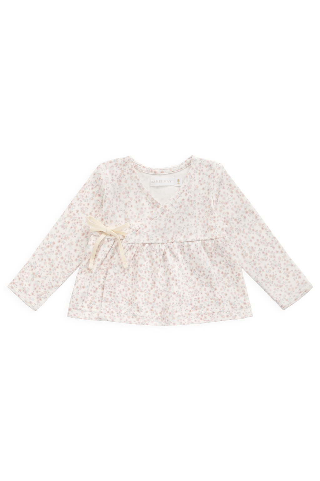 Organic Cotton Wrap Top
