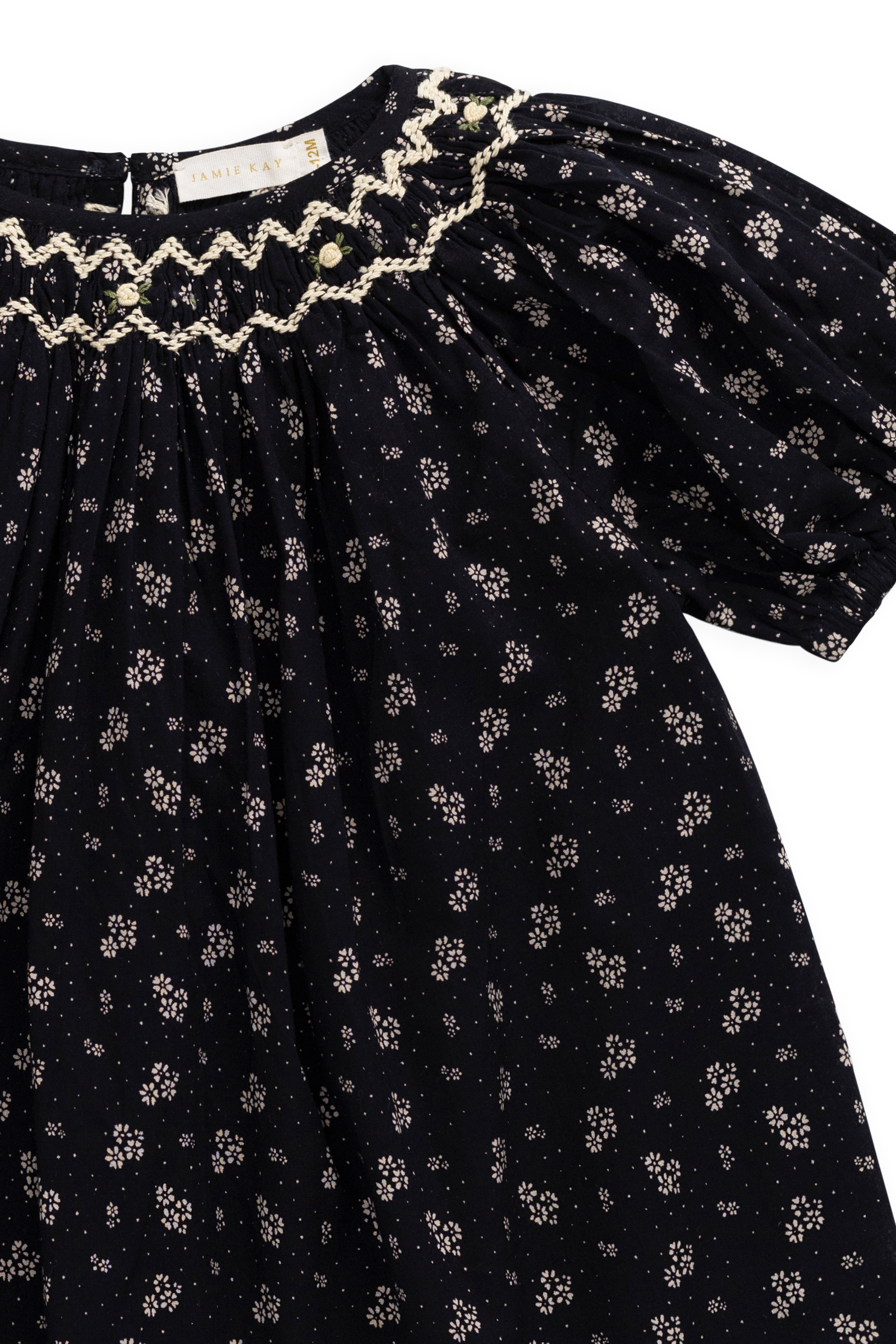 Organic Cotton Dress - Maisie Navy