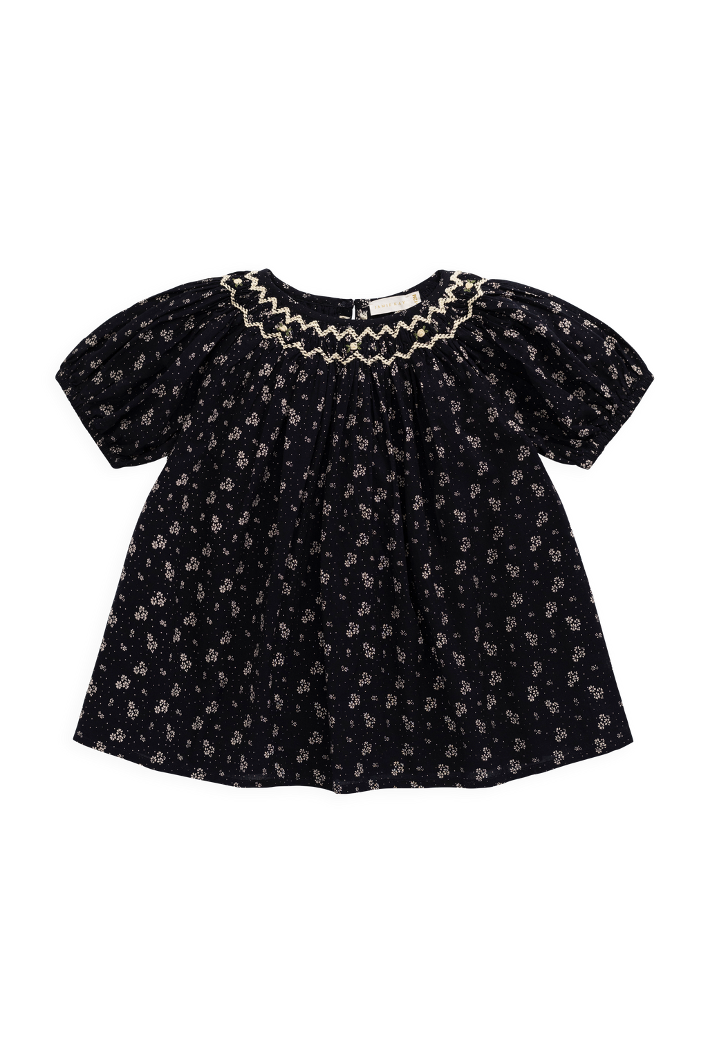 Organic Cotton Dress - Maisie Navy