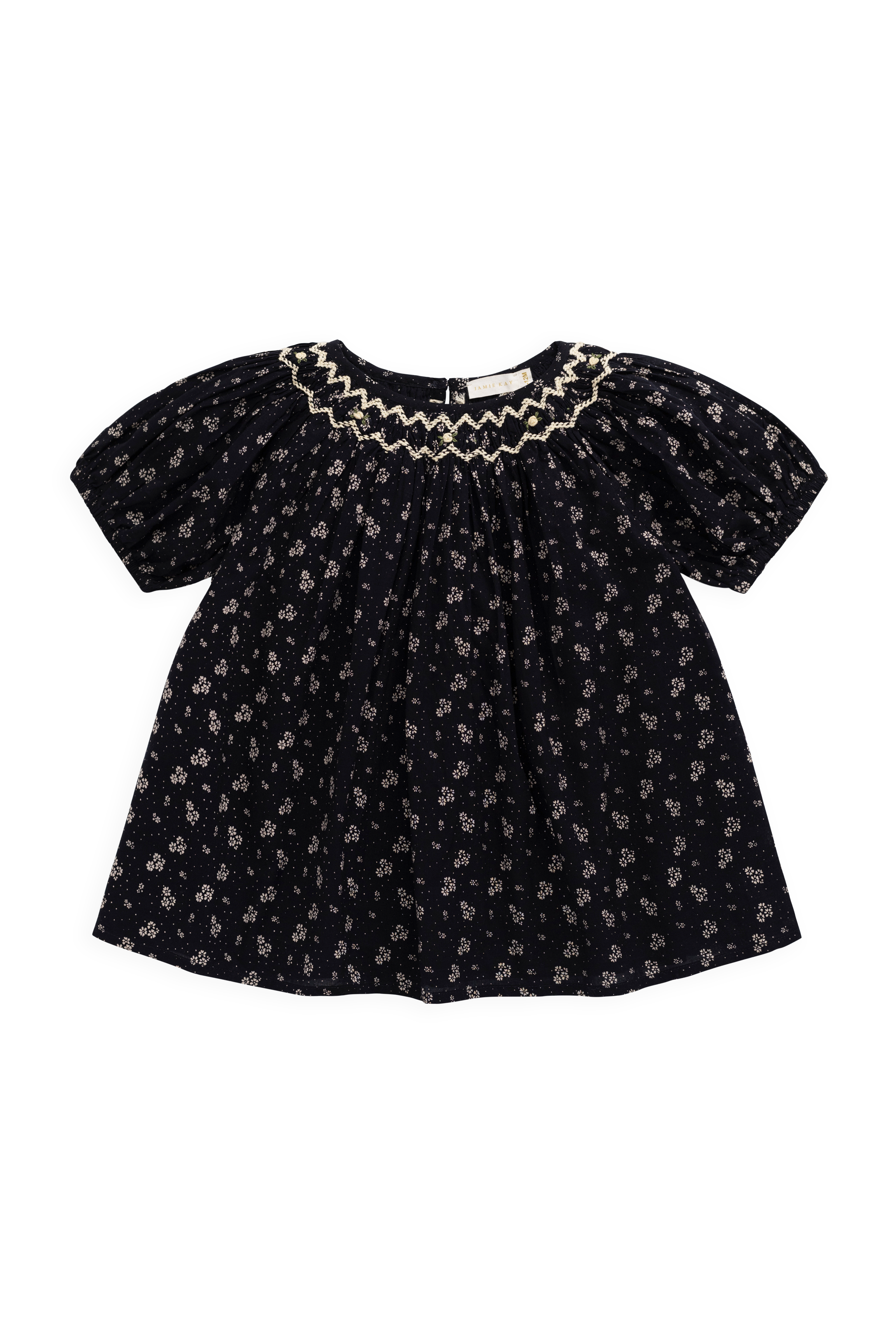 Organic Cotton Dress - Maisie Navy