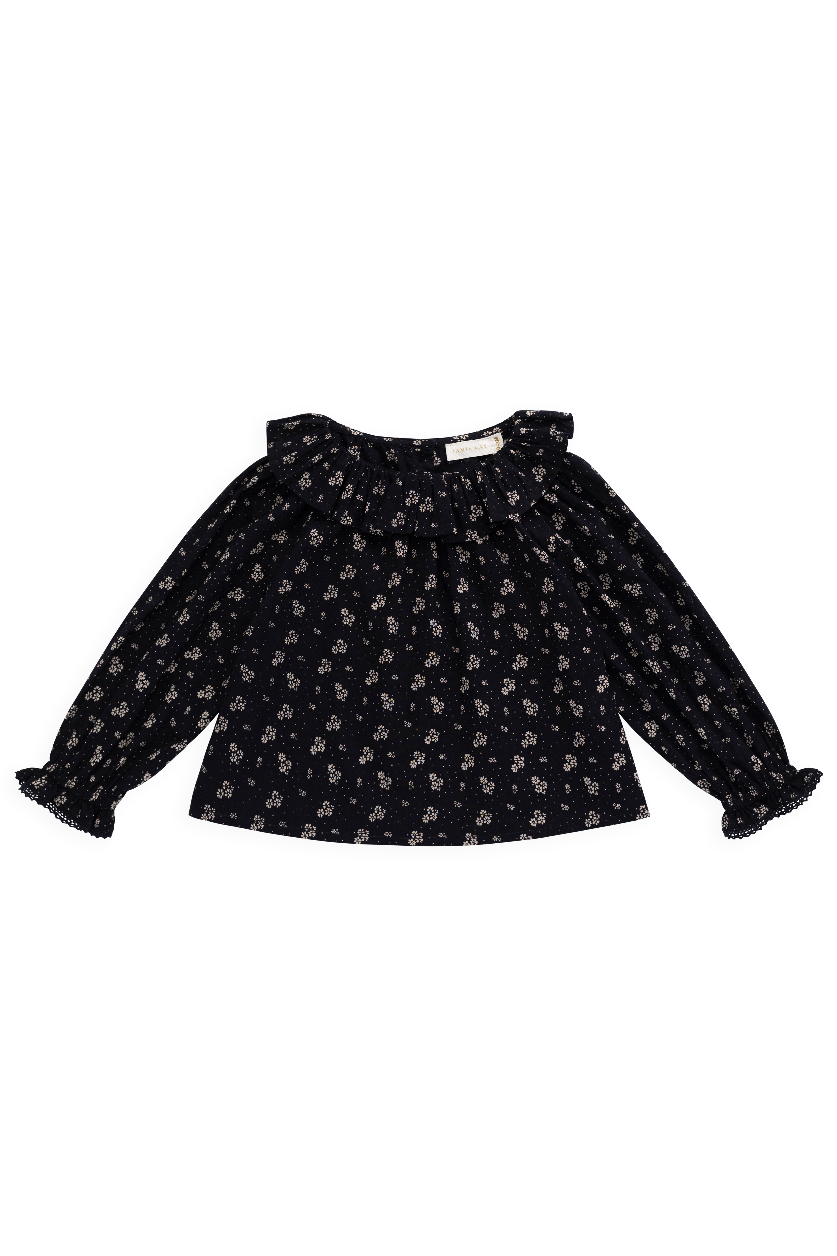 Organic Cotton Top - Maisie Navy