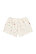 Organic Cotton Pointelle Short - Egret