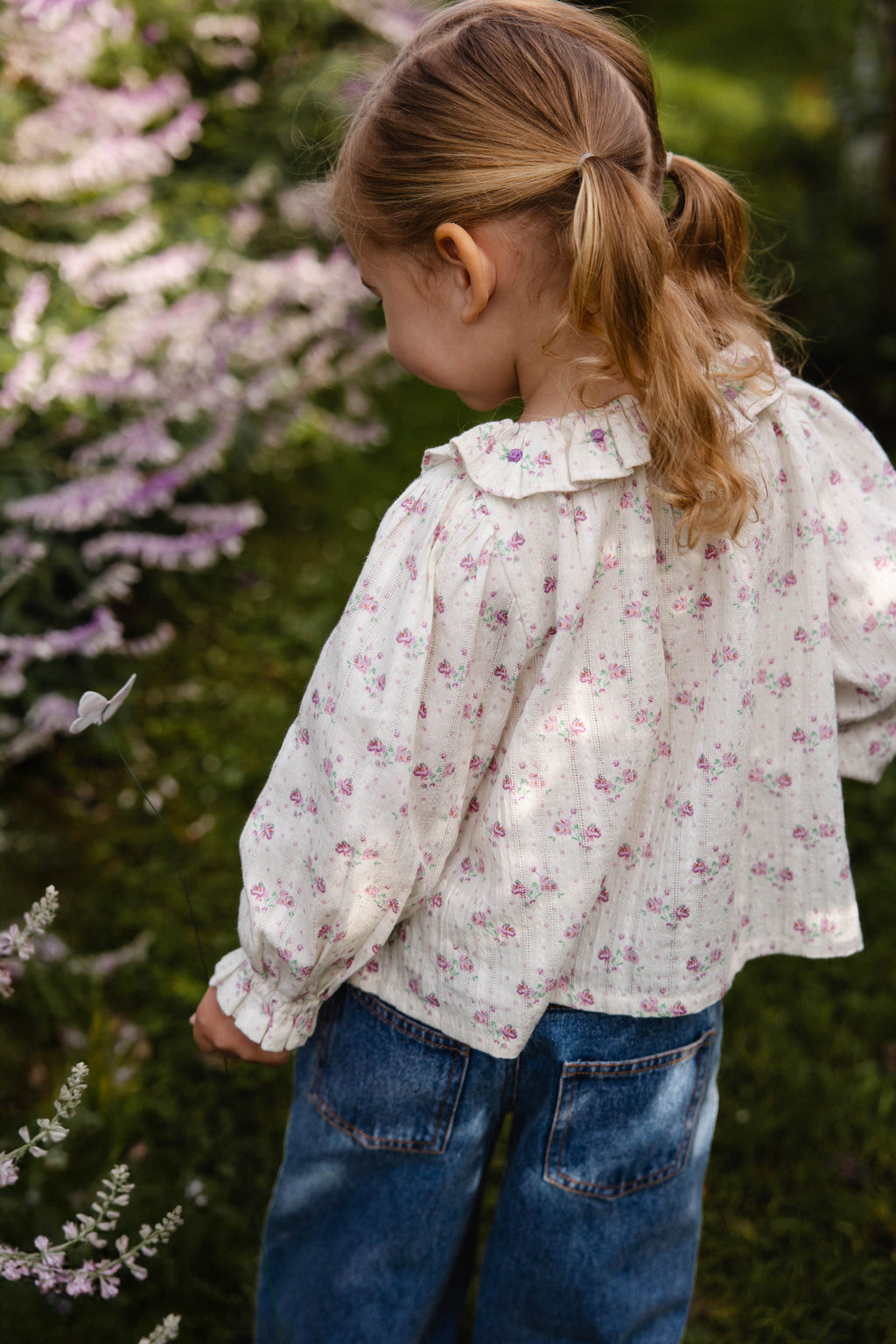 Organic Cotton Top - Lilac