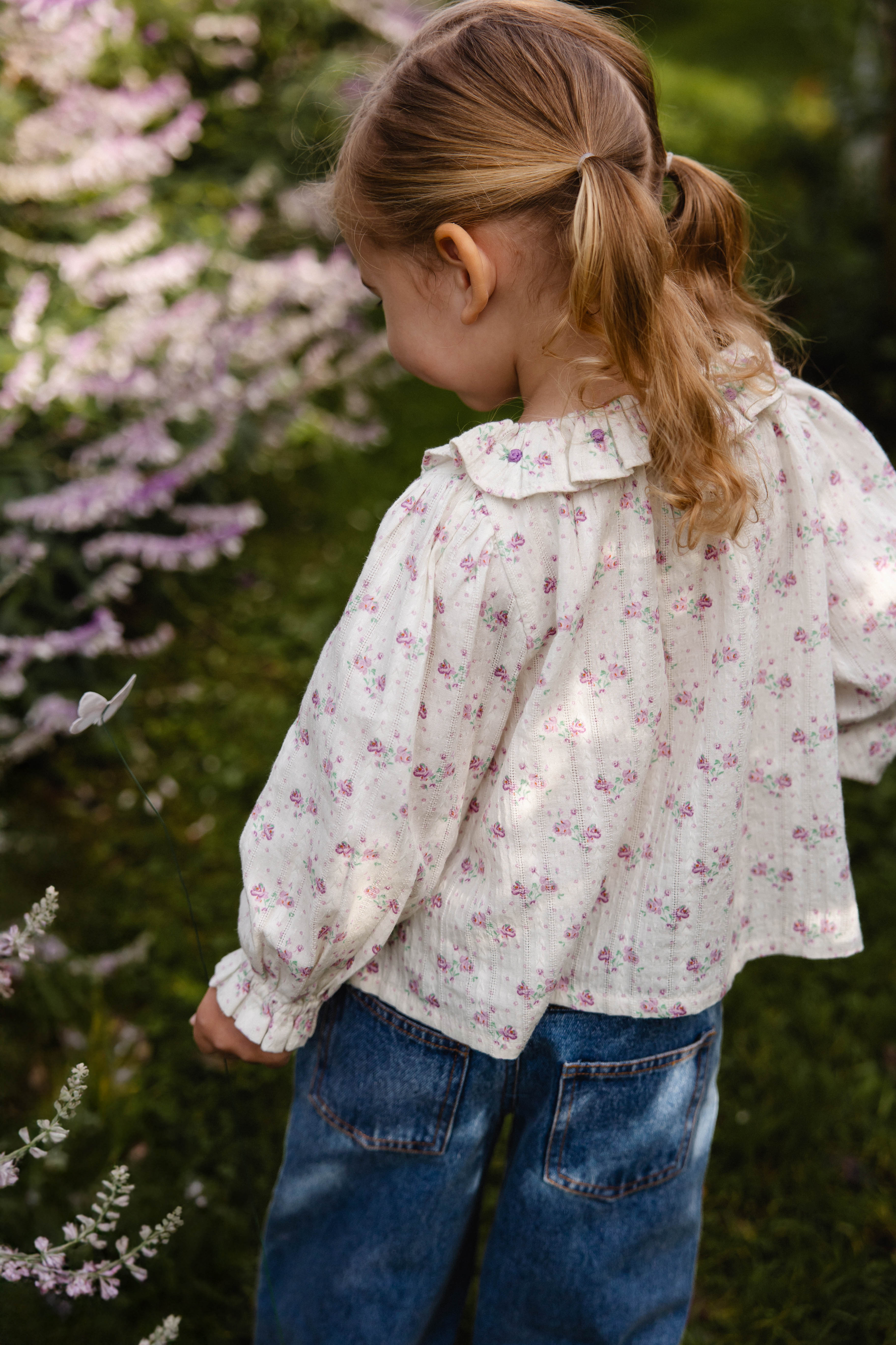 Organic Cotton Top - Lilac