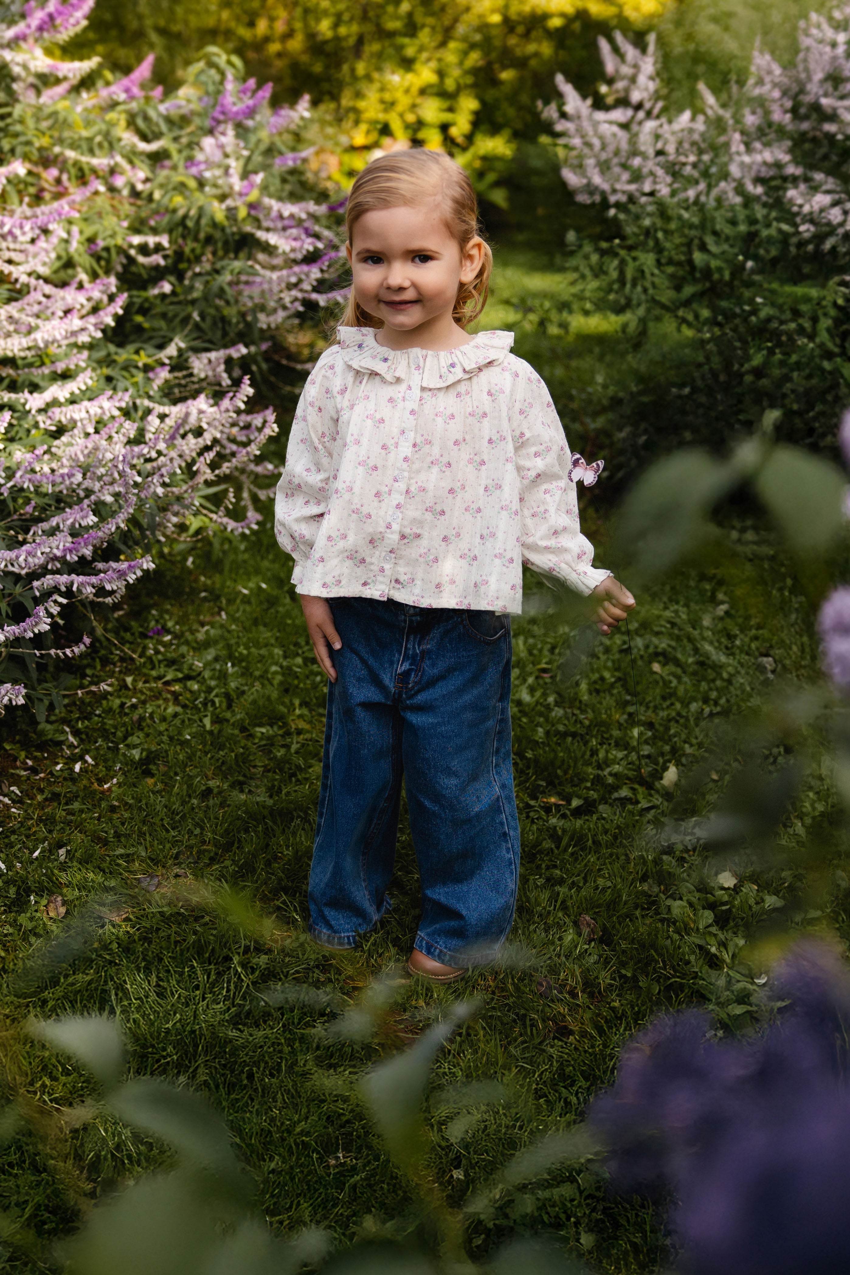 Organic Cotton Top - Lilac