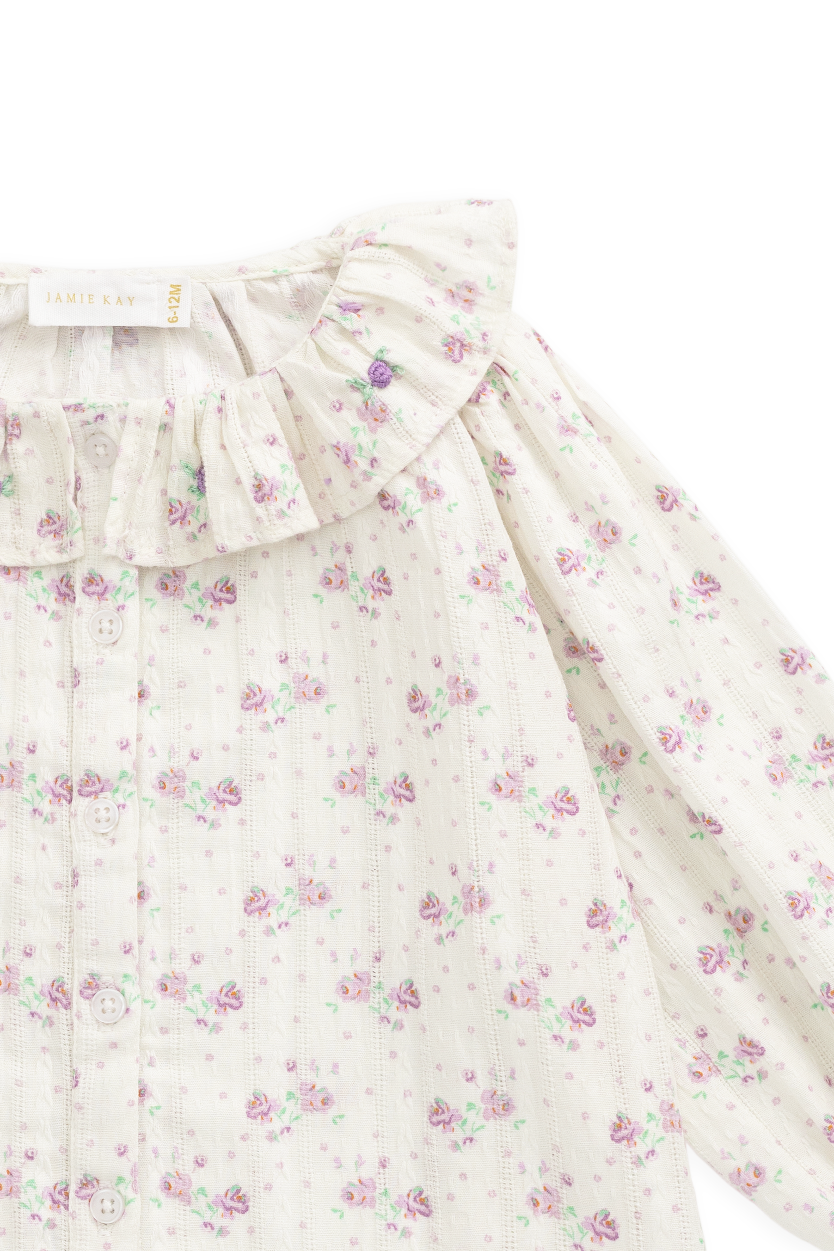 Organic Cotton Top - Lilac