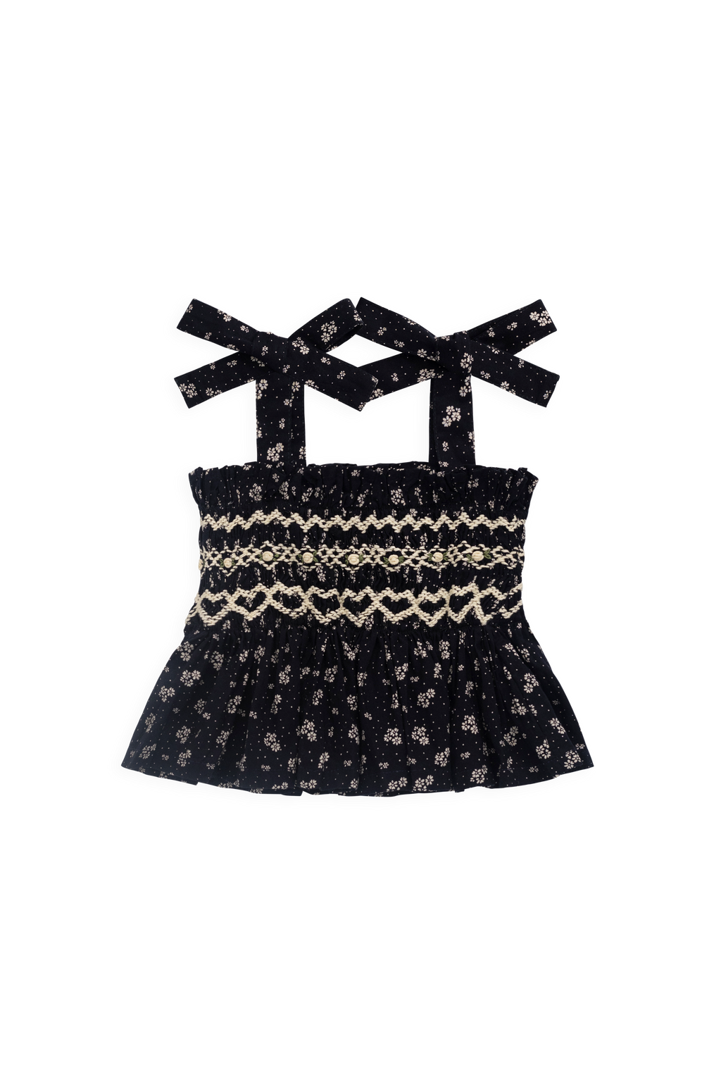Organic Cotton Top - Maisie Navy