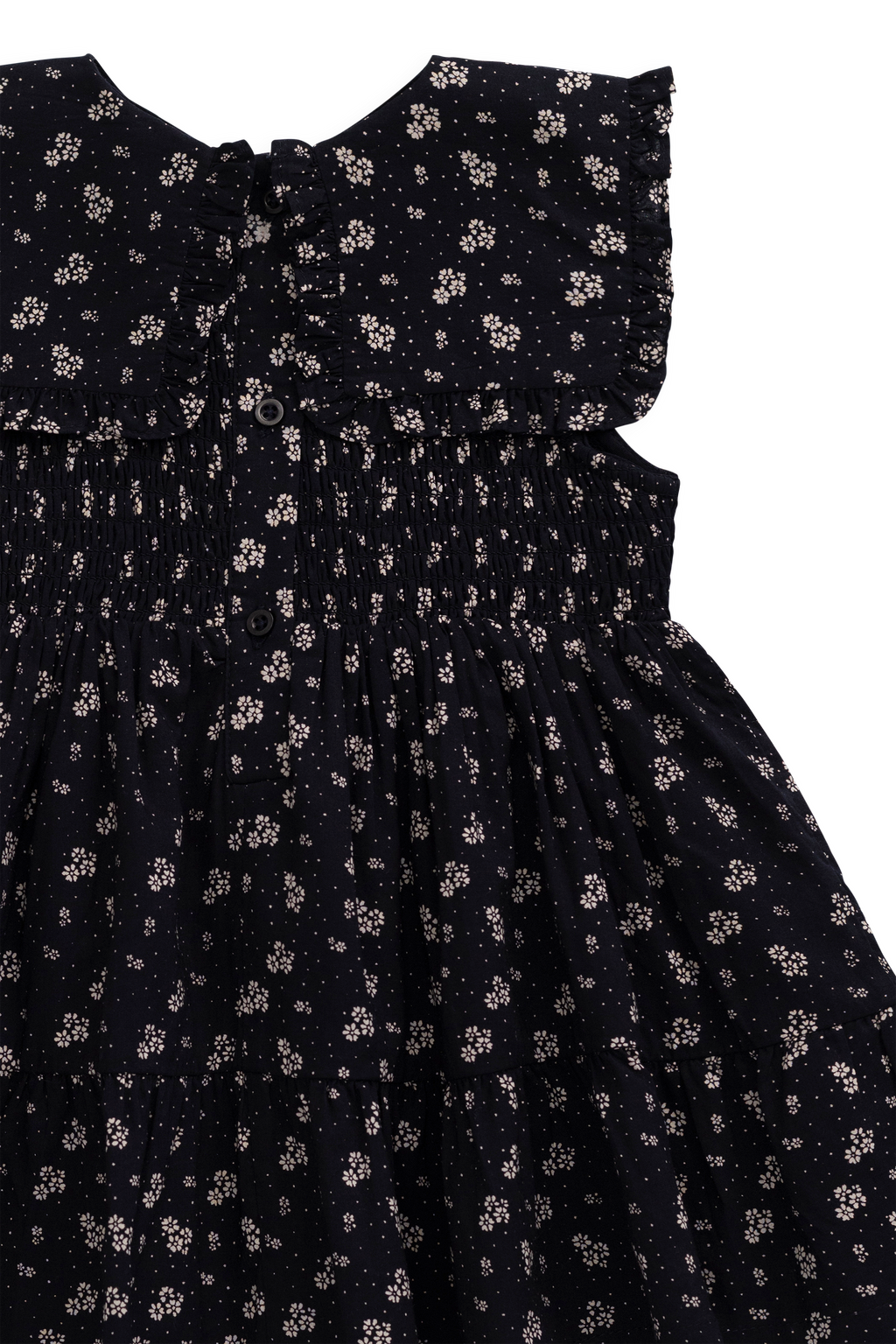 Organic Cotton Dress - Navy