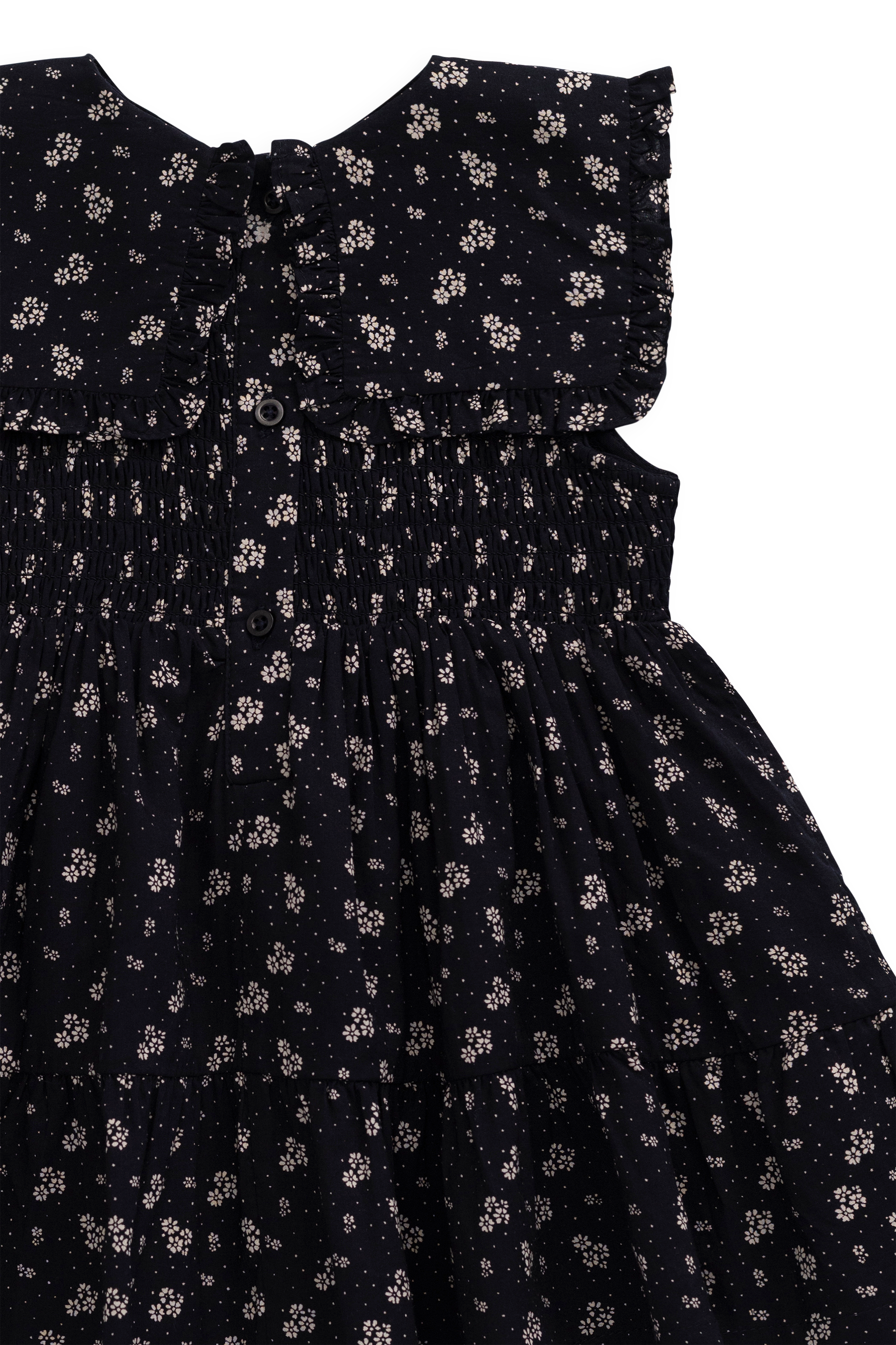 Organic Cotton Dress - Navy